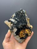Museum Grade Limonite With Spider Web Formation Stalactite Goethite - Crystal Gemstone AE 