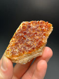 Dark Color Citrine Specimen - Crystal Gemstone AE 