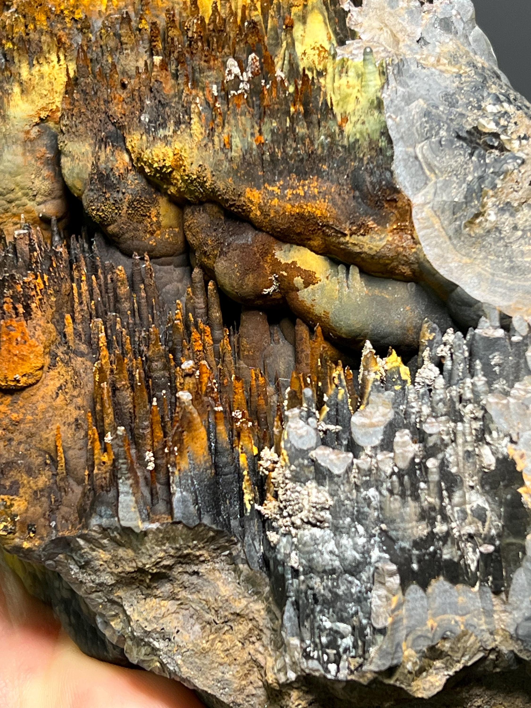 Museum Grade, Special Limonite On Stalactite Goethite, 3kg - Crystal Gemstone AE 