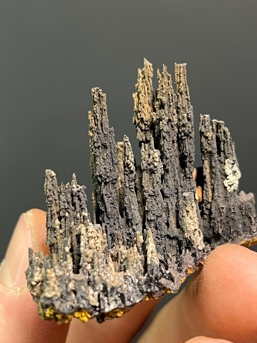 Specularite With Museum Quality Stalactite Goethite - Crystal Gemstone AE 