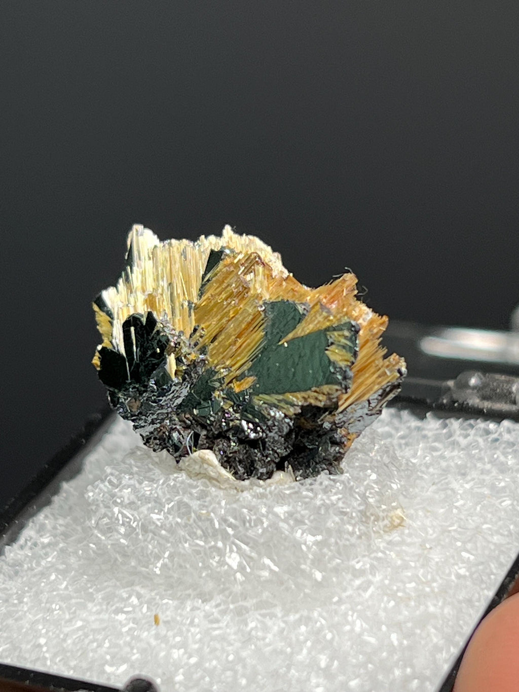 Rutile Hematite - Brazil - Crystal Gemstone AE 