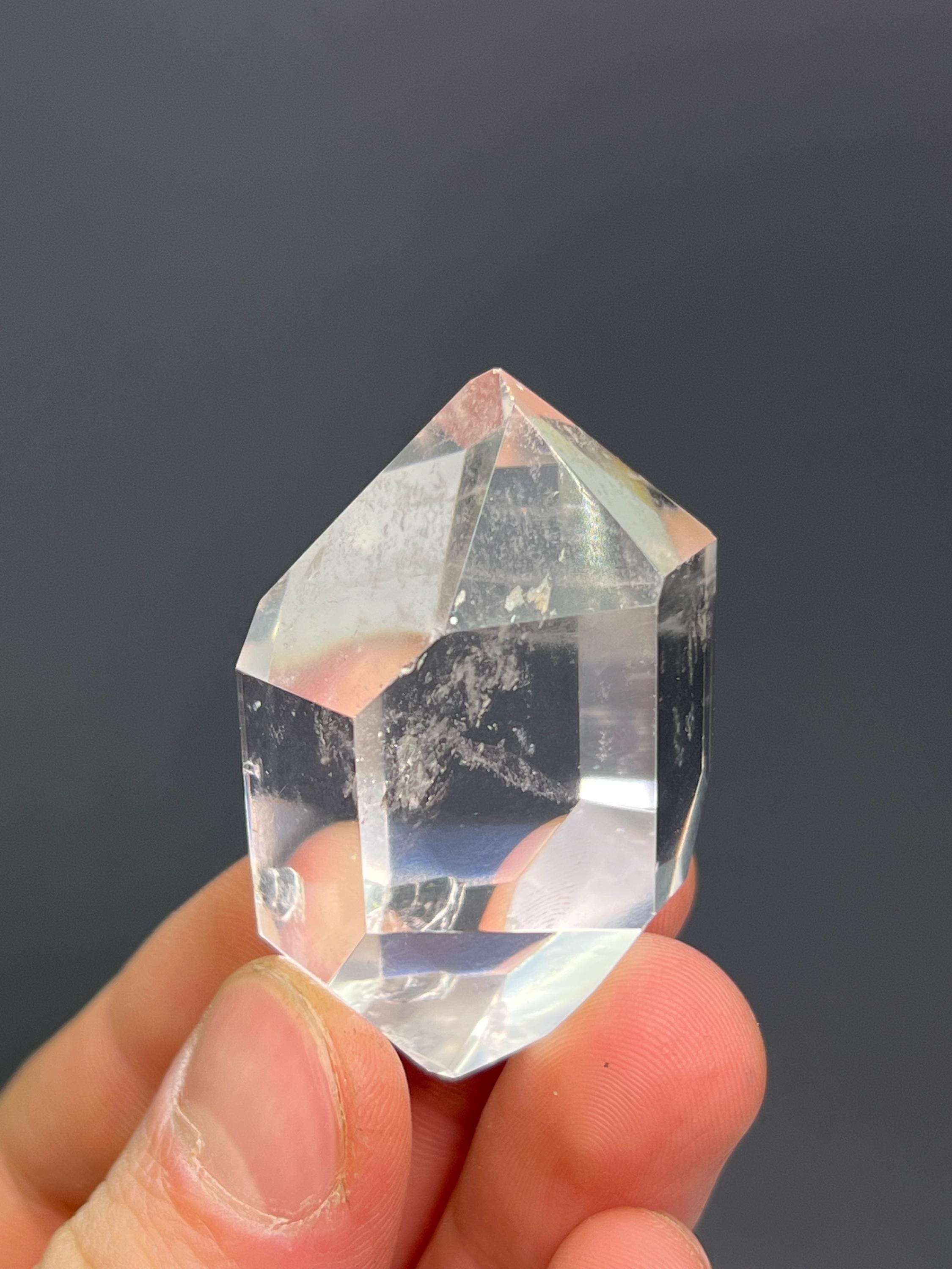 Top Grade, Diamond Quartz Specimen - Crystal Gemstone AE 