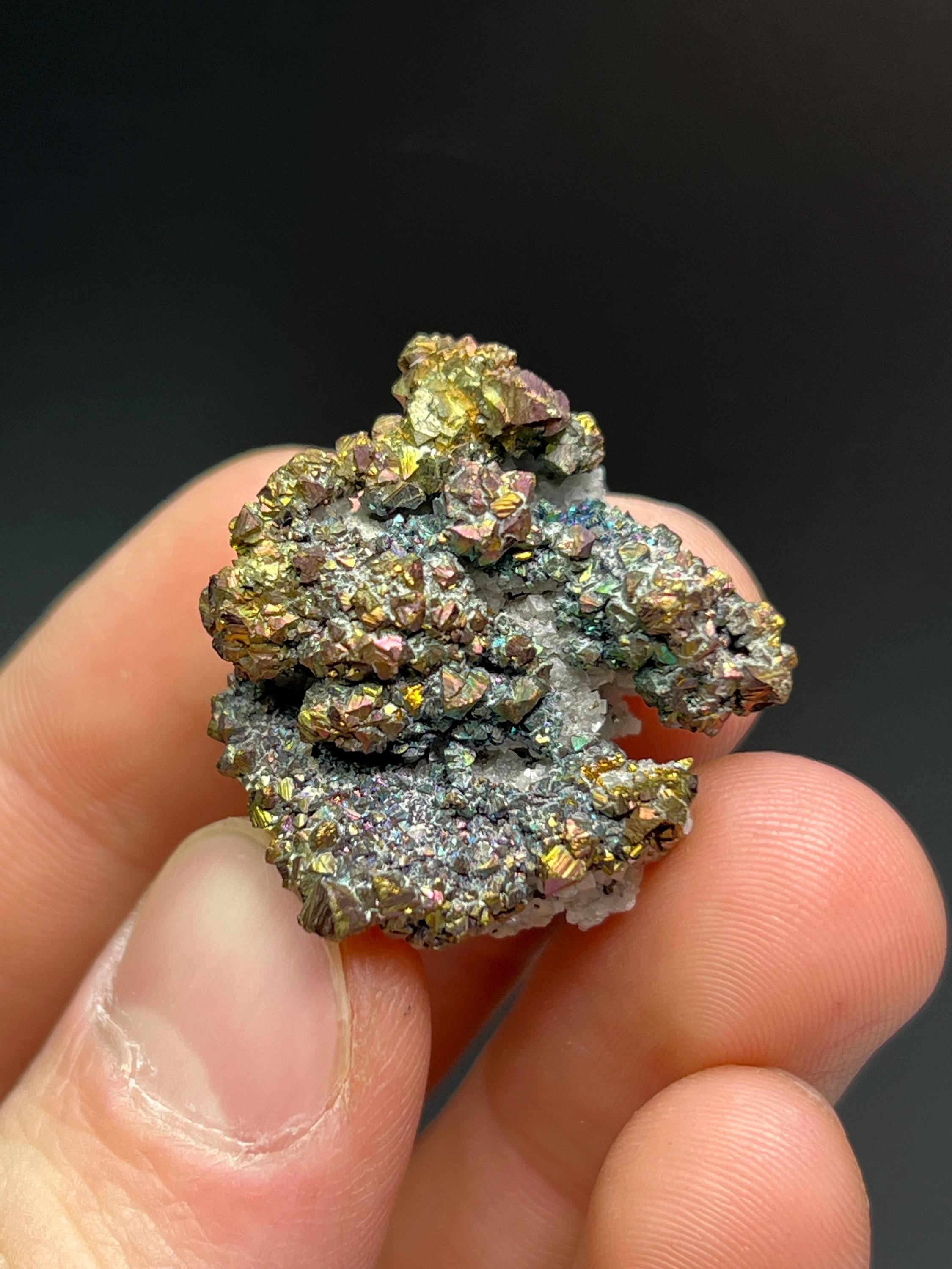 Specific Chalcopyrite Specimen - Crystal Gemstone AE 