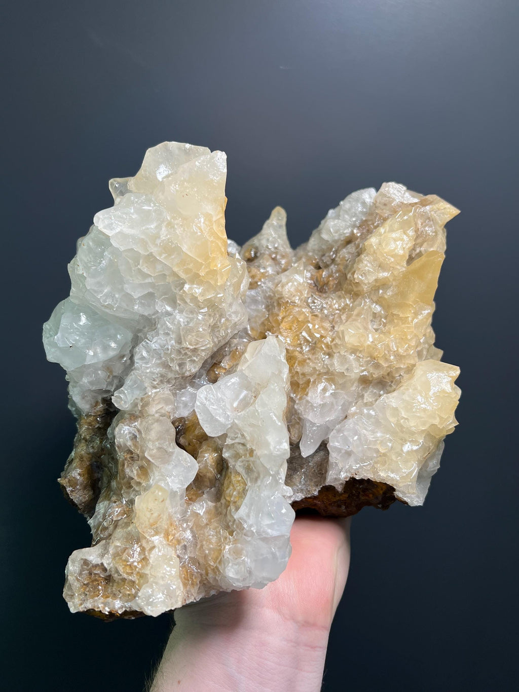 Special, Large Size Crystal Calcite Specimen, 4,5Kg - Crystal Gemstone AE 
