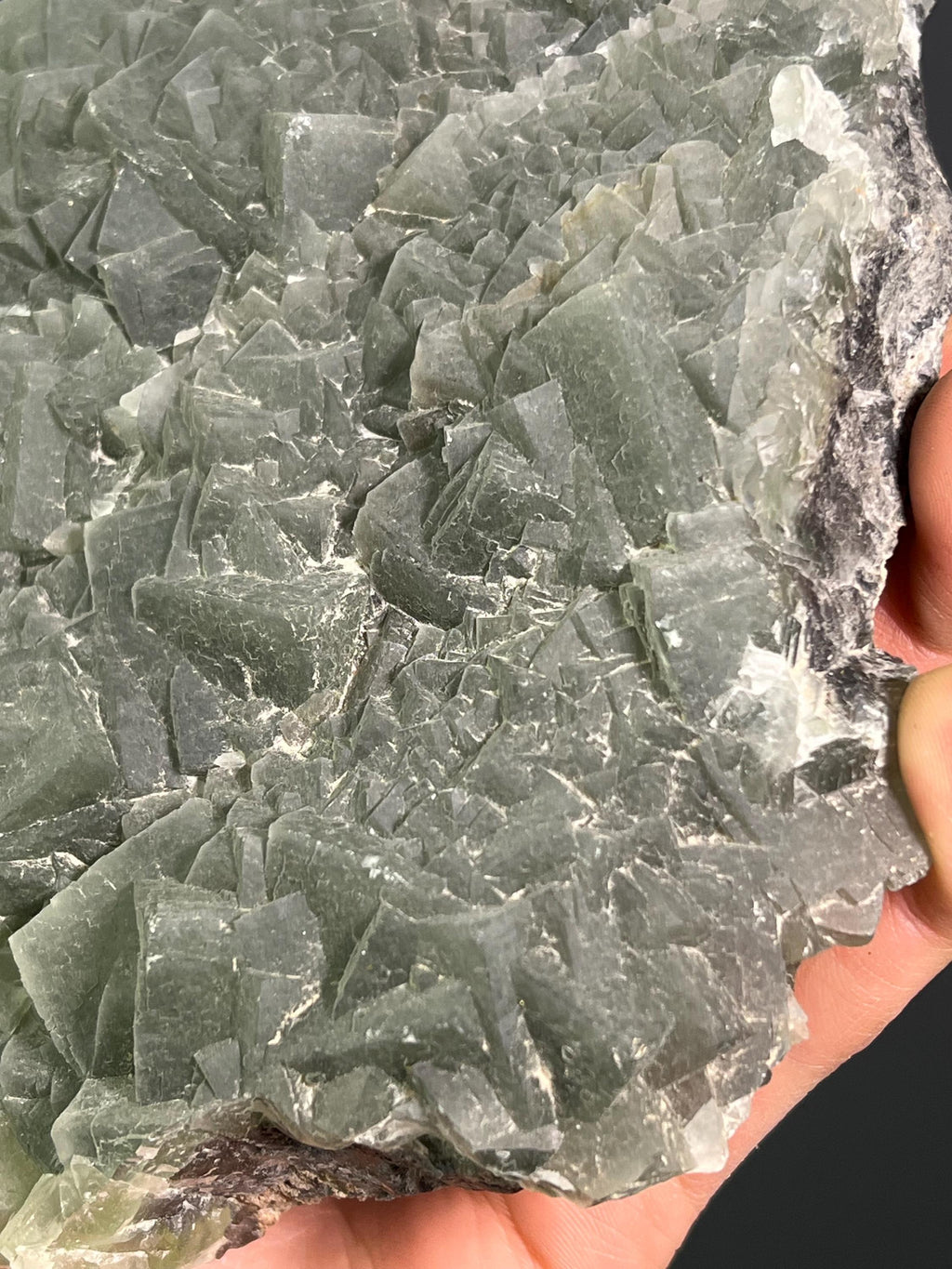 Green Fluorite Specimen, 1,1kg - Crystal Gemstone AE 