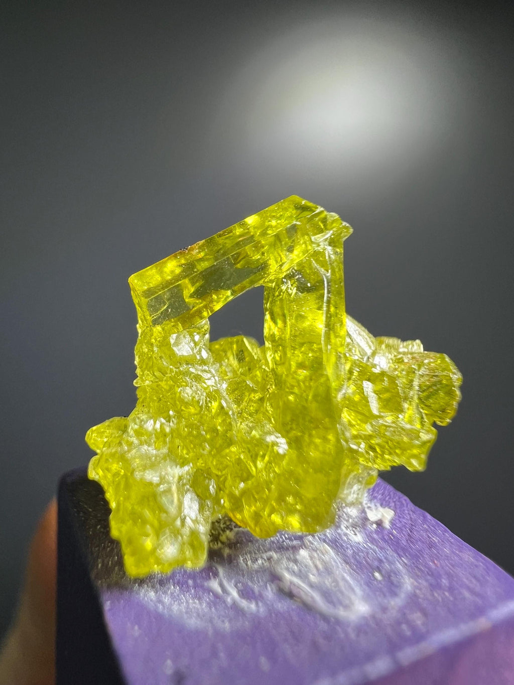 Brazilianite Specimen - Natural Crystal Formation, Brazil - Crystal Gemstone AE 