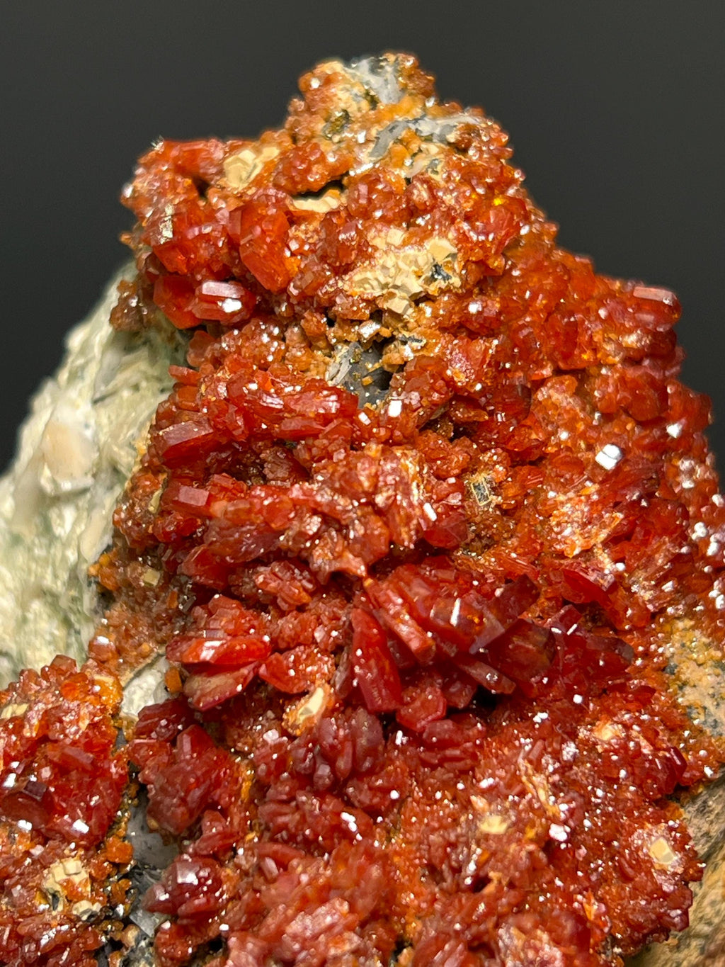 Vanadinite Specimen - Morocco - Crystal Gemstone AE 