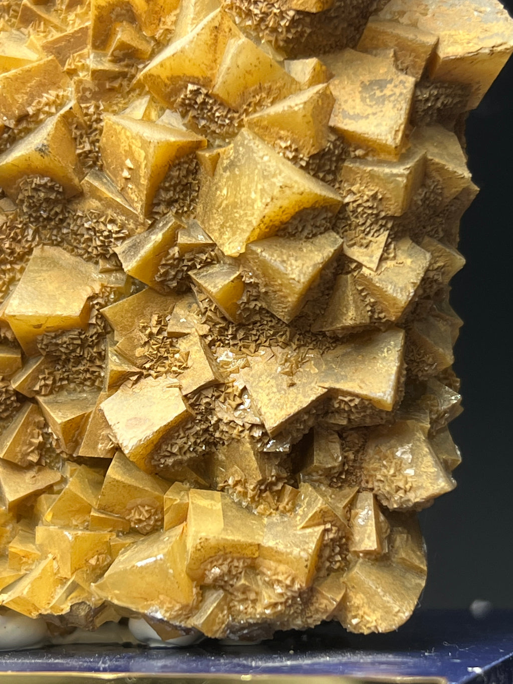 Tooth Orange Crystal Calcite Specimen