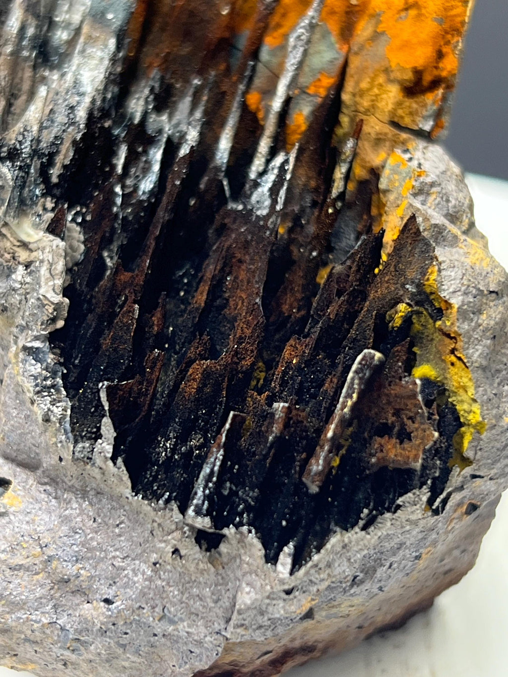 Museum Grade, Very Special Limonite And Specularite With Stalactite Goethite Specimen - Crystal Gemstone AE 