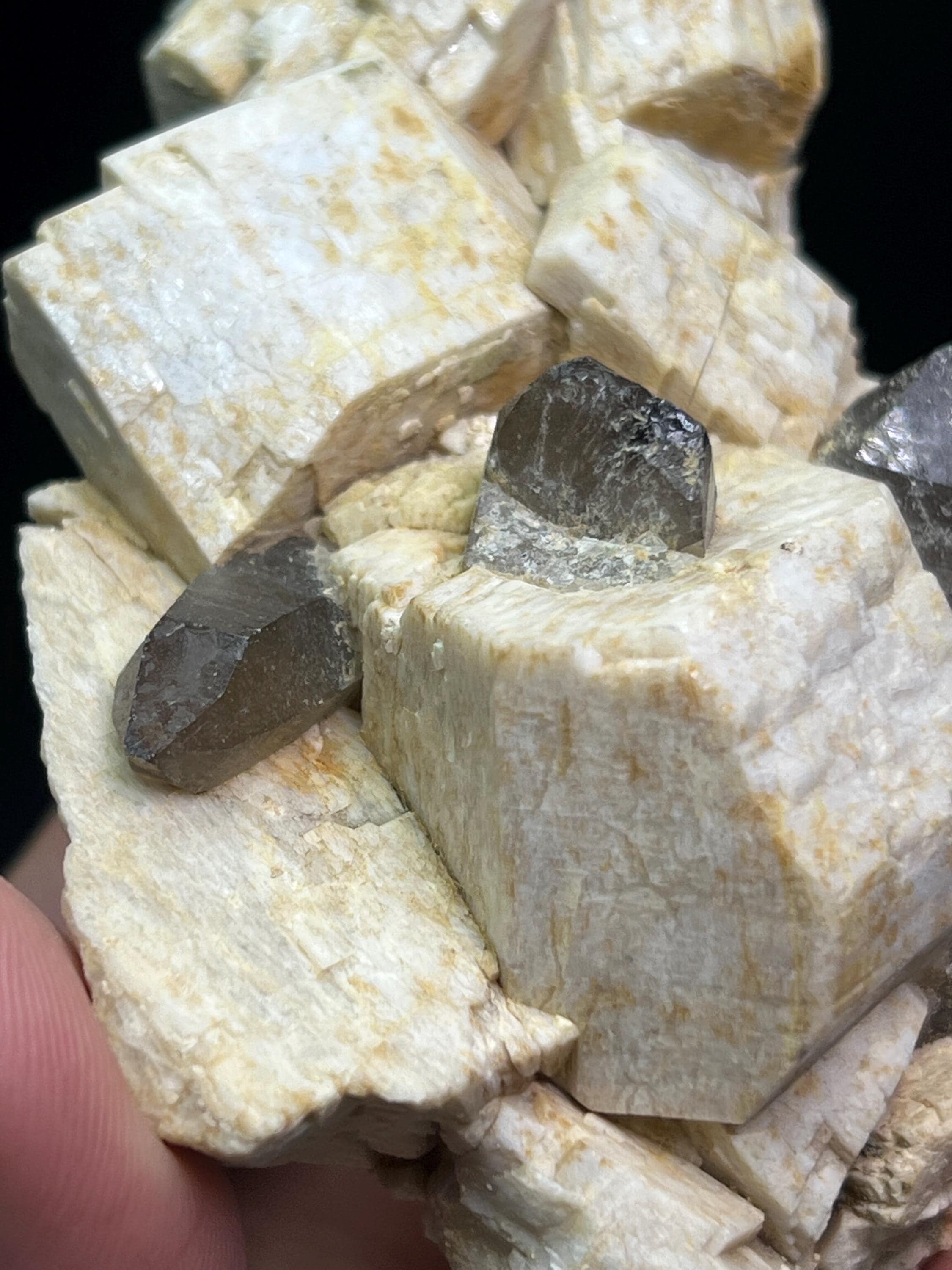 Smoky Quartz With Dolomite - Crystal Gemstone AE 