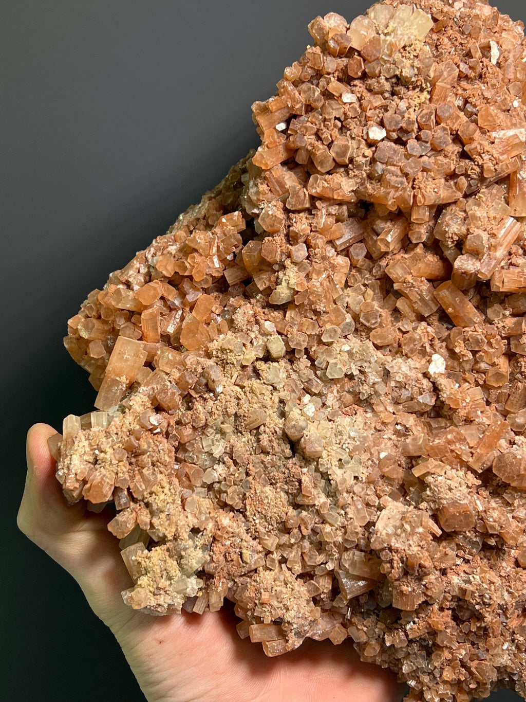 Large Size Two Sided Aragonite Specimen, 3kg - Crystal Gemstone AE 