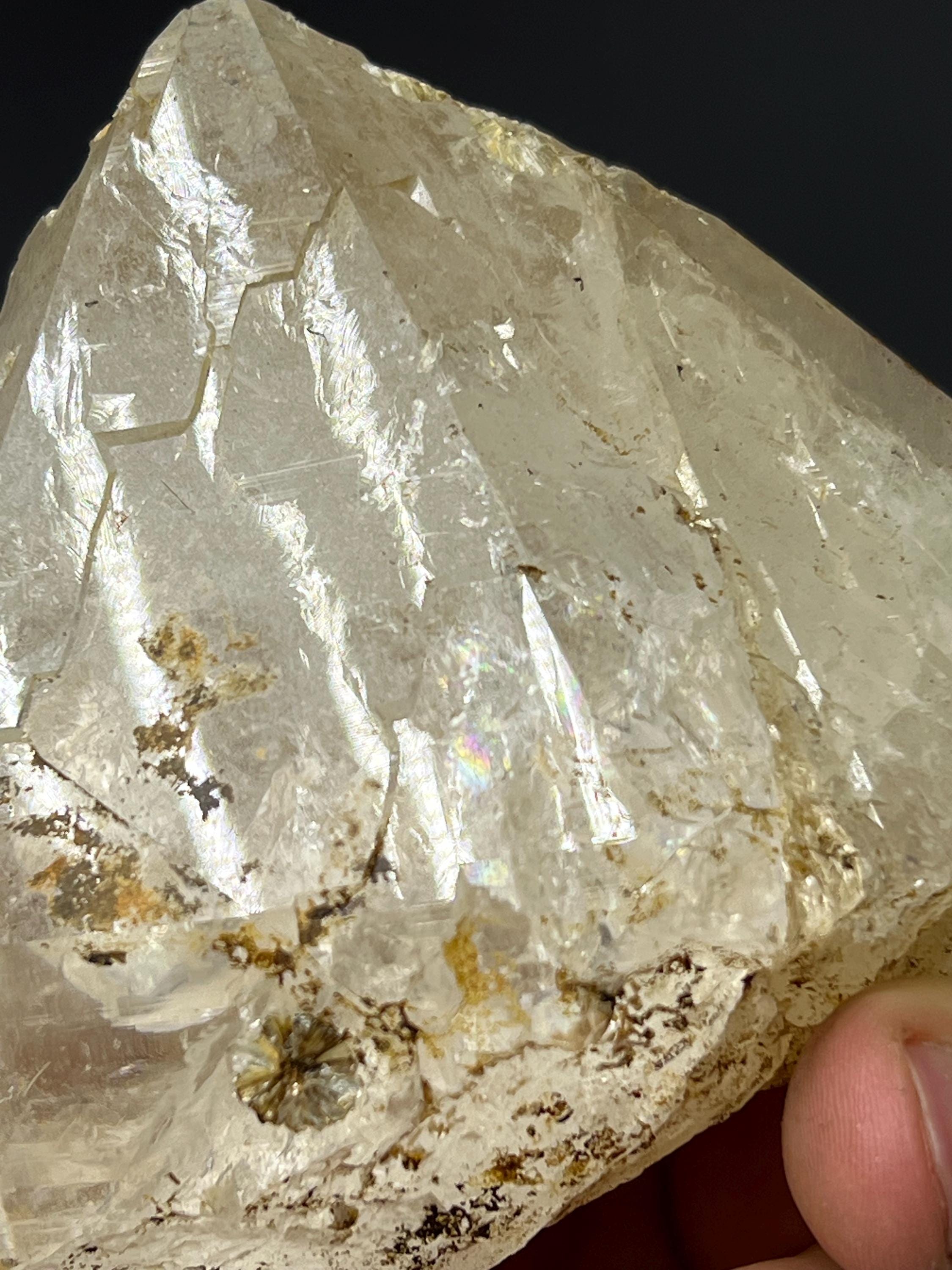 Rainbow Cathedral Formation Crystal Quartz Specimen - Crystal Gemstone AE 