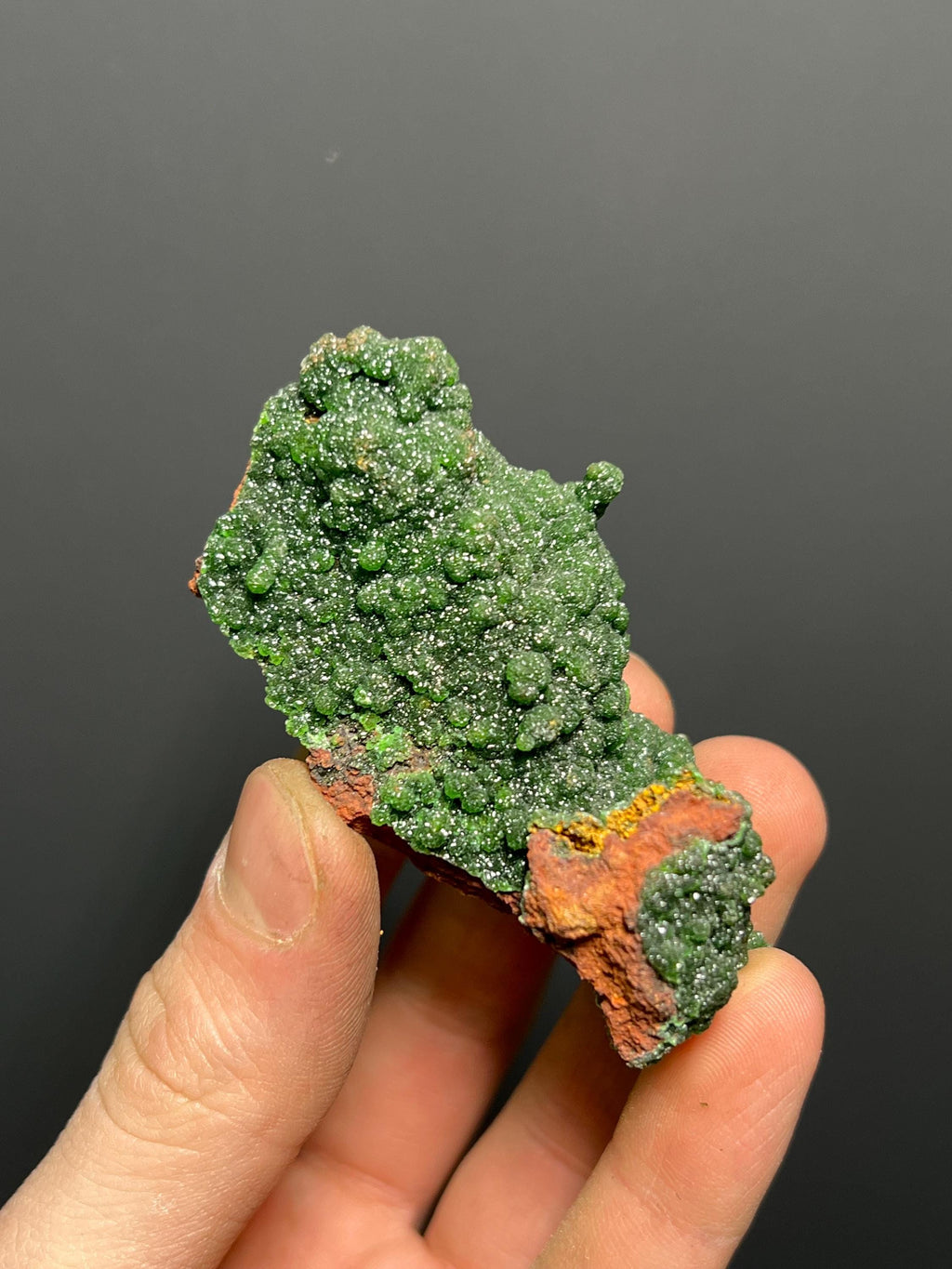 Special Green Conichalcite Specimen, 76gram - Crystal Gemstone AE 