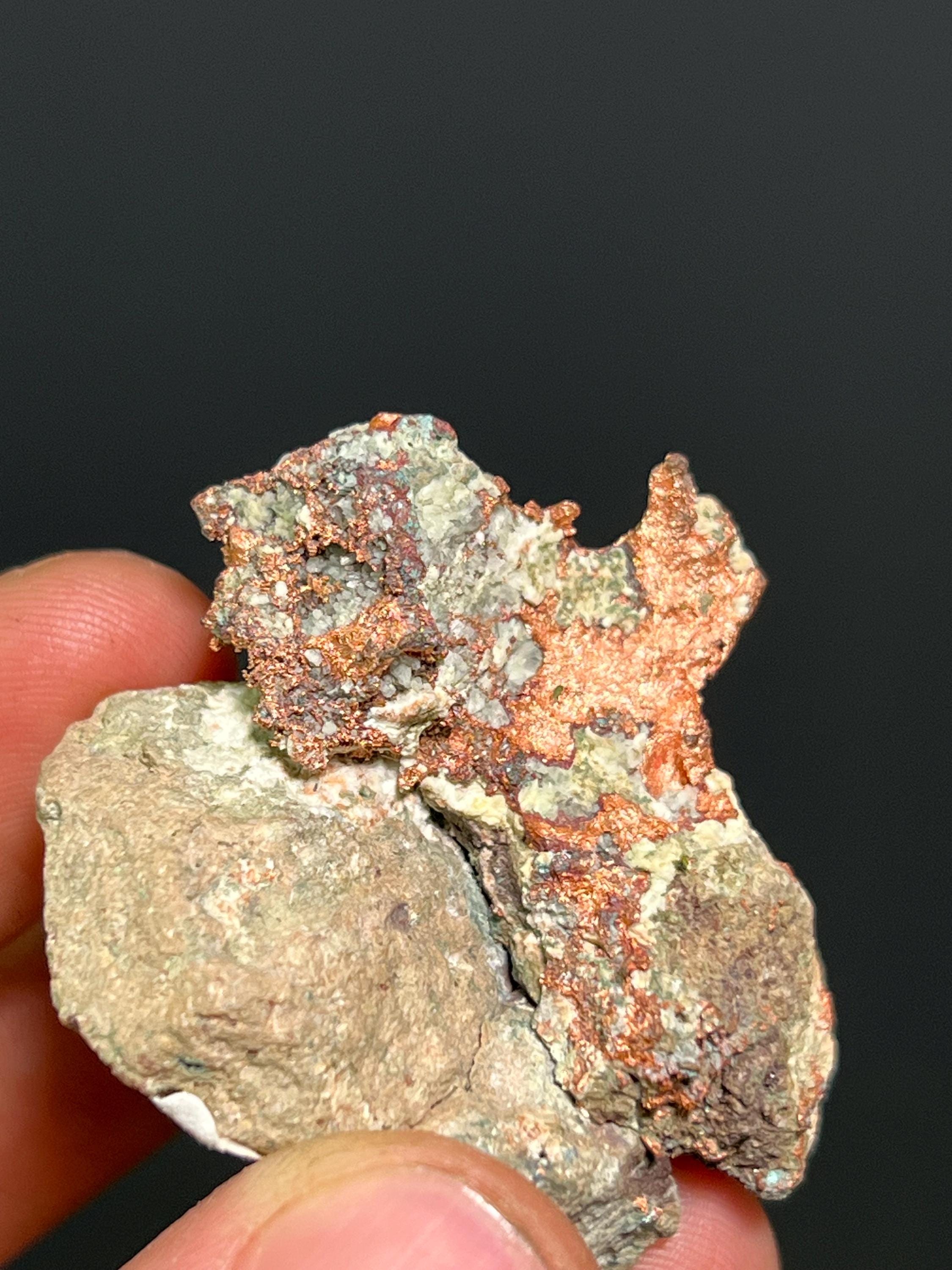 Native Copper - USA - Crystal Gemstone AE 
