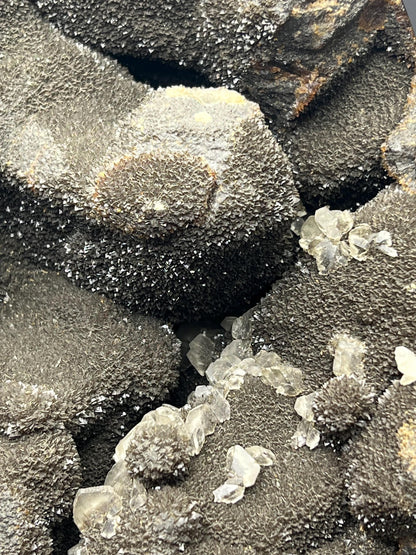 XL Polished Septarian Egg - Crystal Gemstone AE 