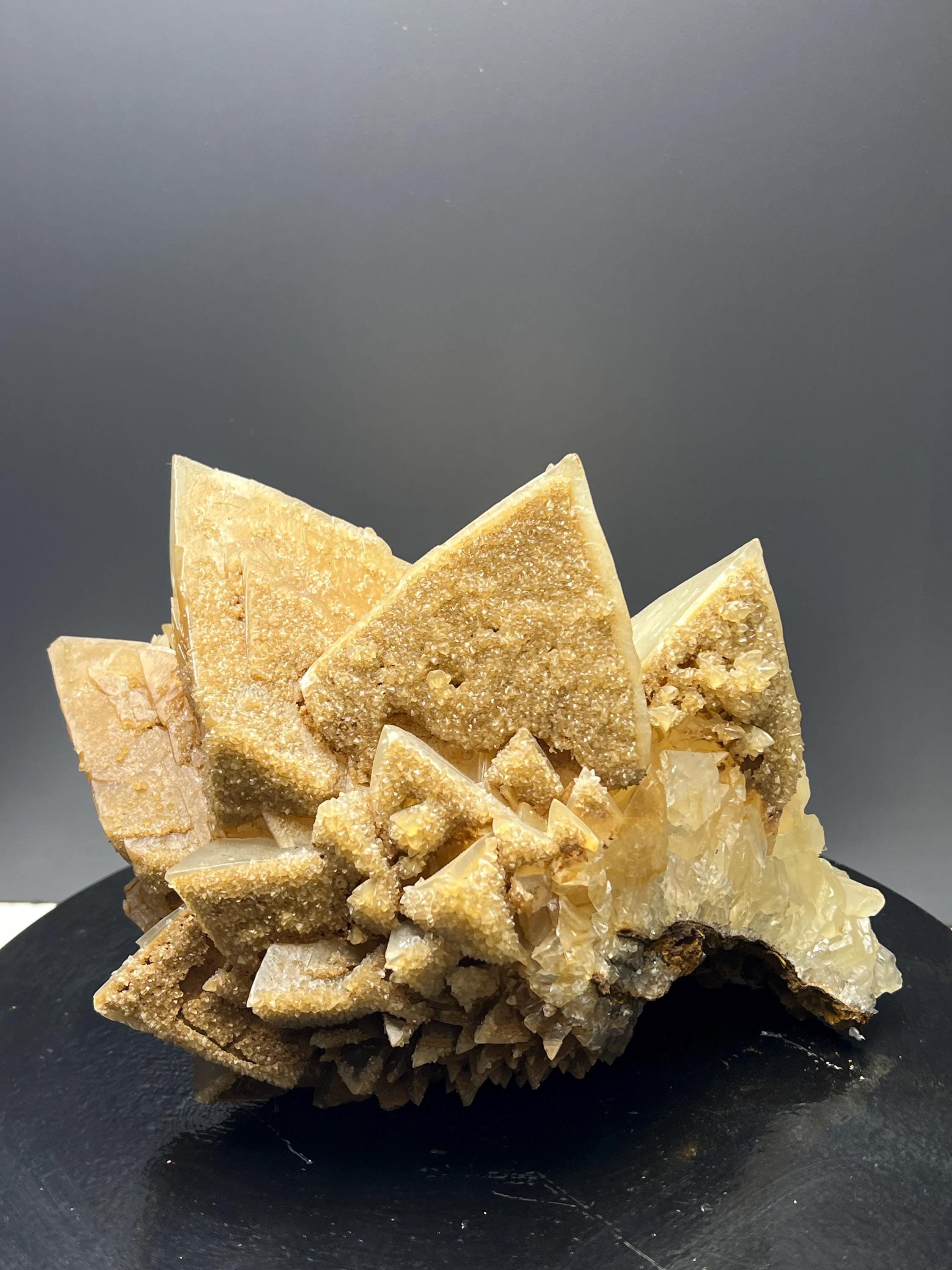 Very Unique, Museum Grade Big Tooth Crystal Calcite Specimen - Crystal Gemstone AE 