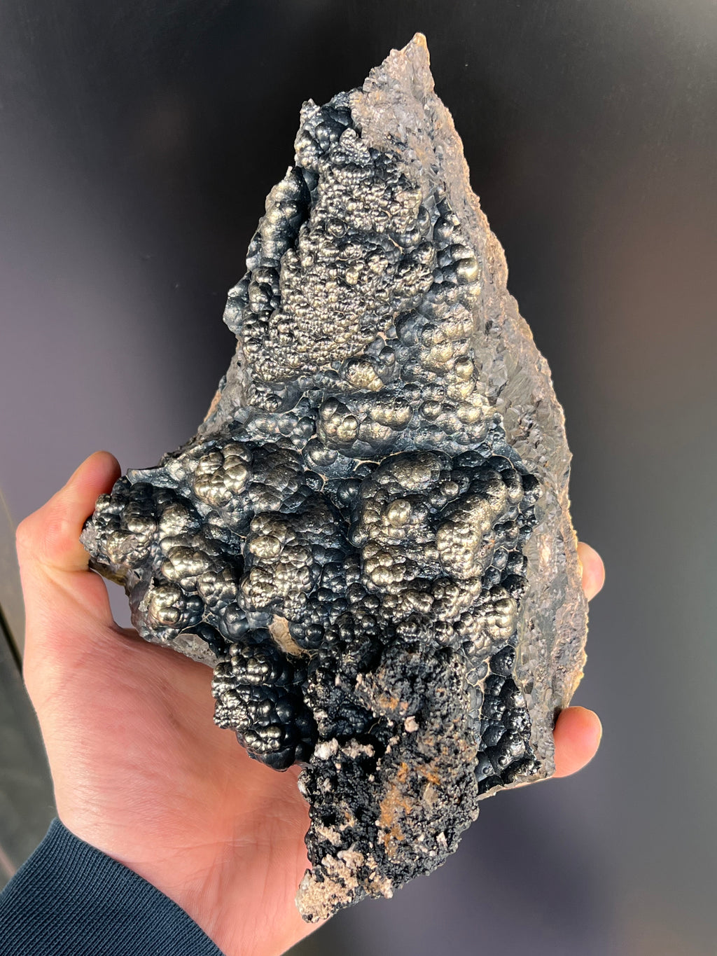 “Museum Grade” Golden Color Botryoidal Goethite