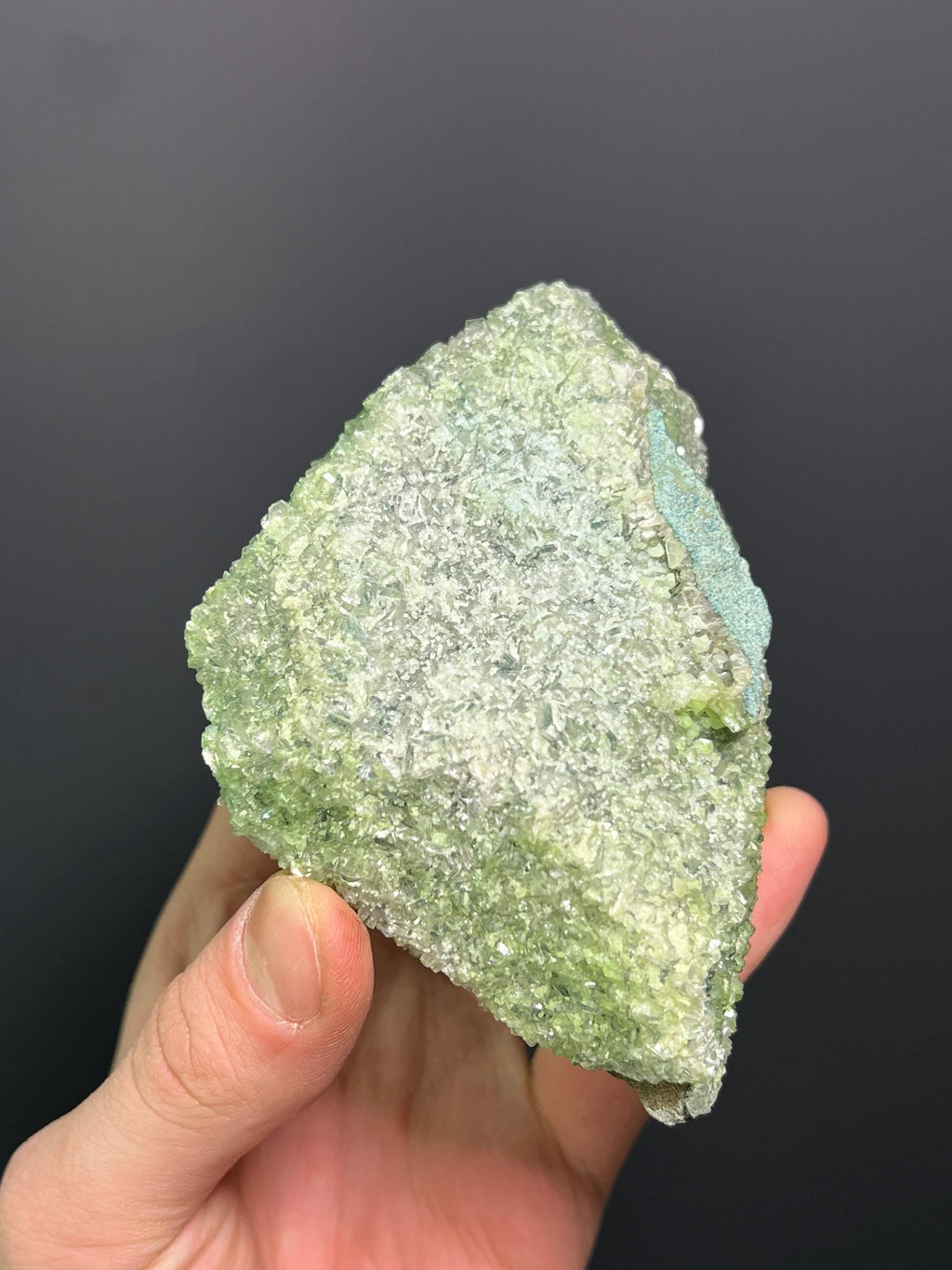 Special Green Selenite Crystal, 480gram - Crystal Gemstone AE 