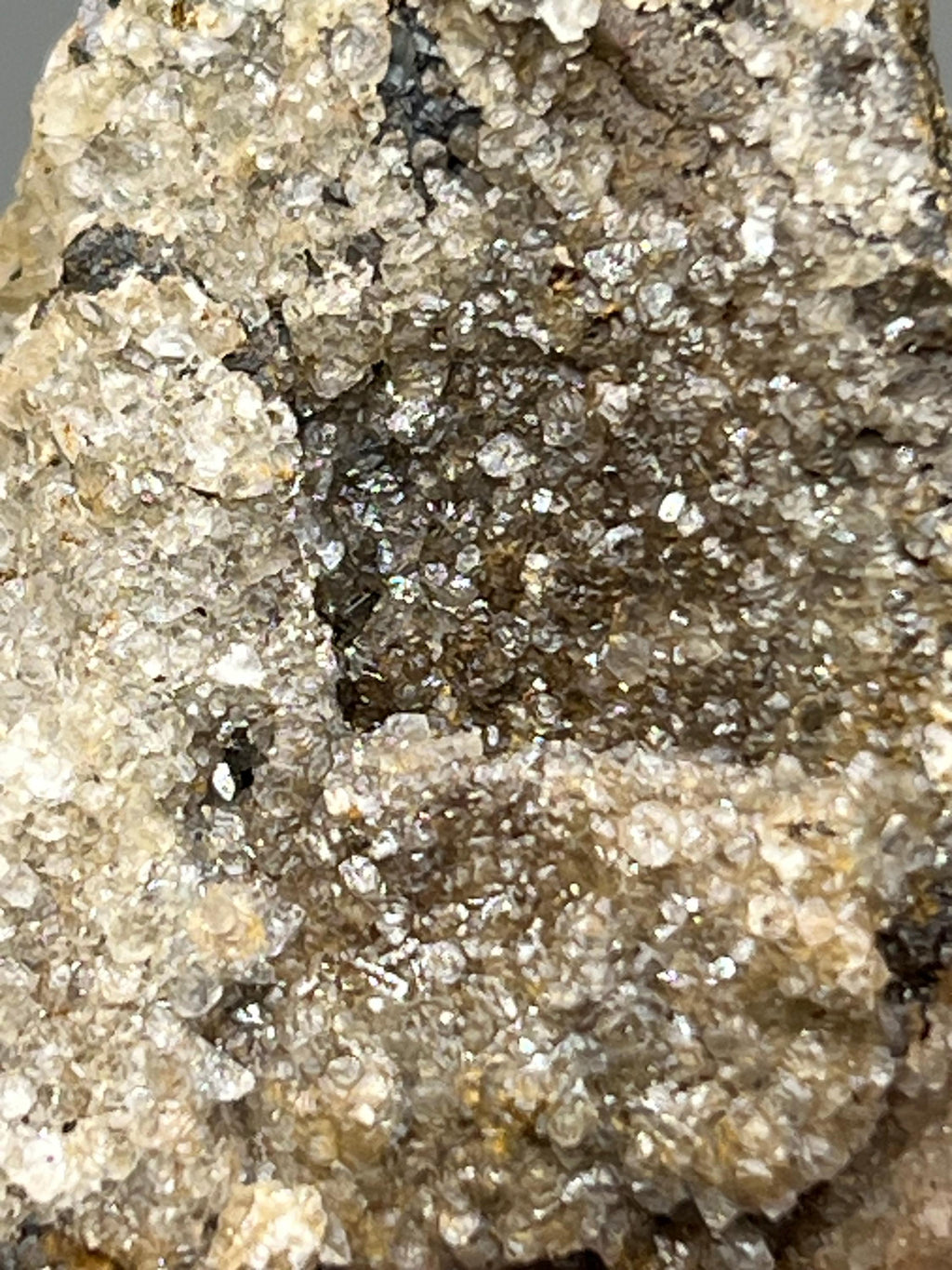Very Special, 2 Sided Crystal Calcite On Hematite Mineral, From Turkey - Crystal Gemstone AE 