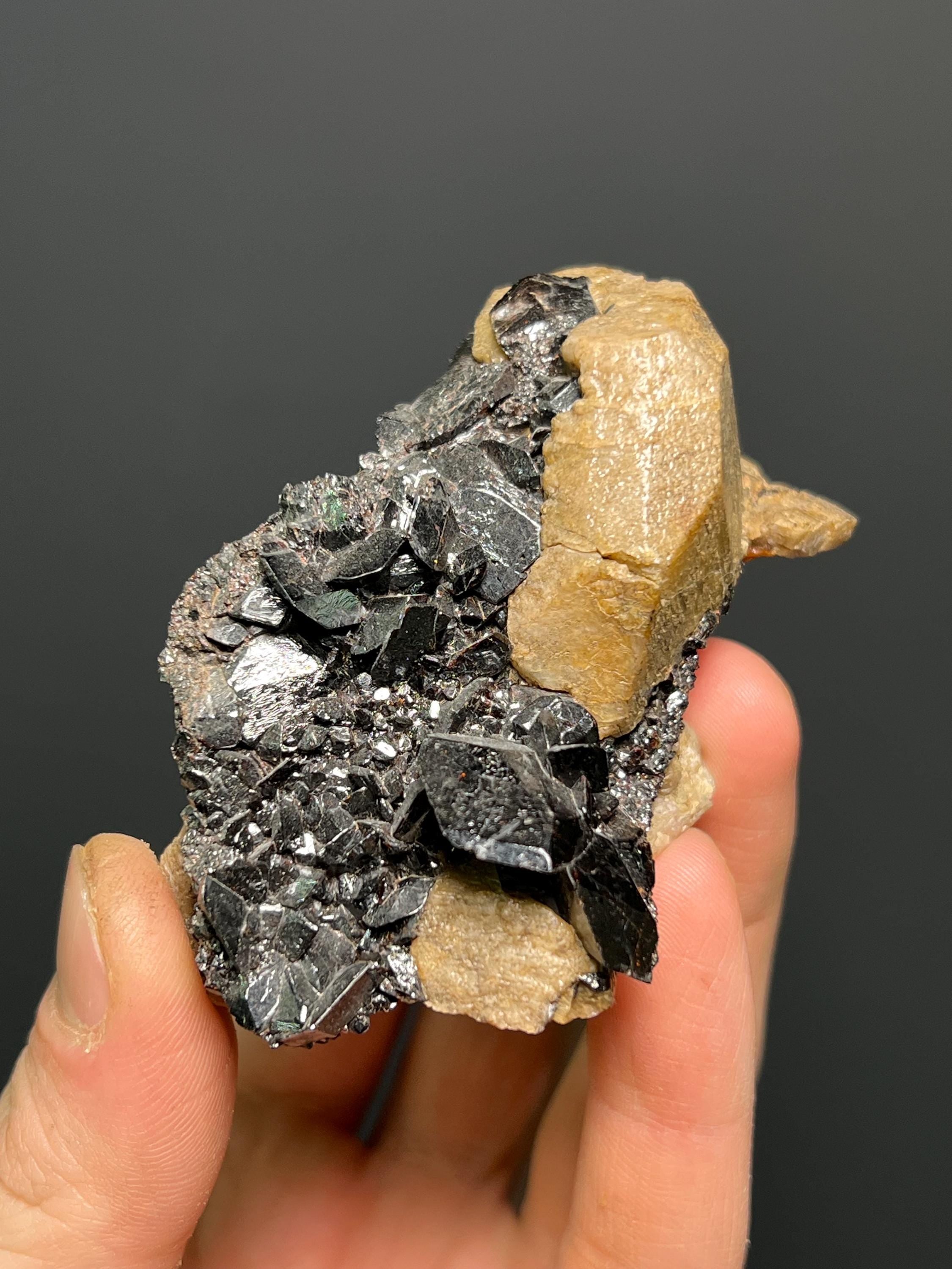 Special! Titanite Microcline Specimen, 166gram - Crystal Gemstone AE 