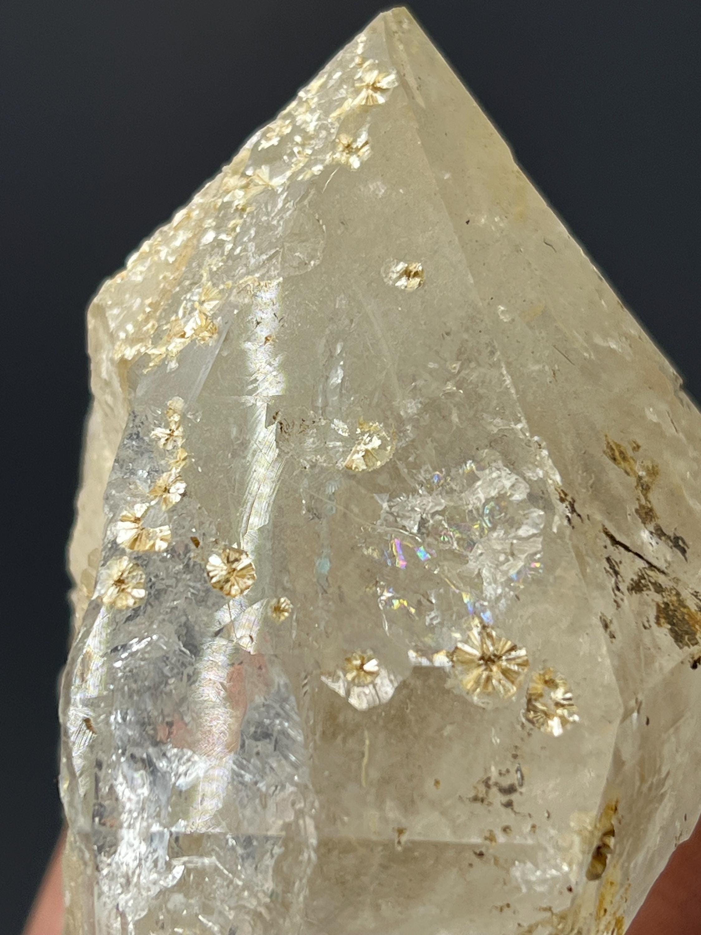 Rainbow Cathedral Formation Crystal Quartz Specimen - Crystal Gemstone AE 