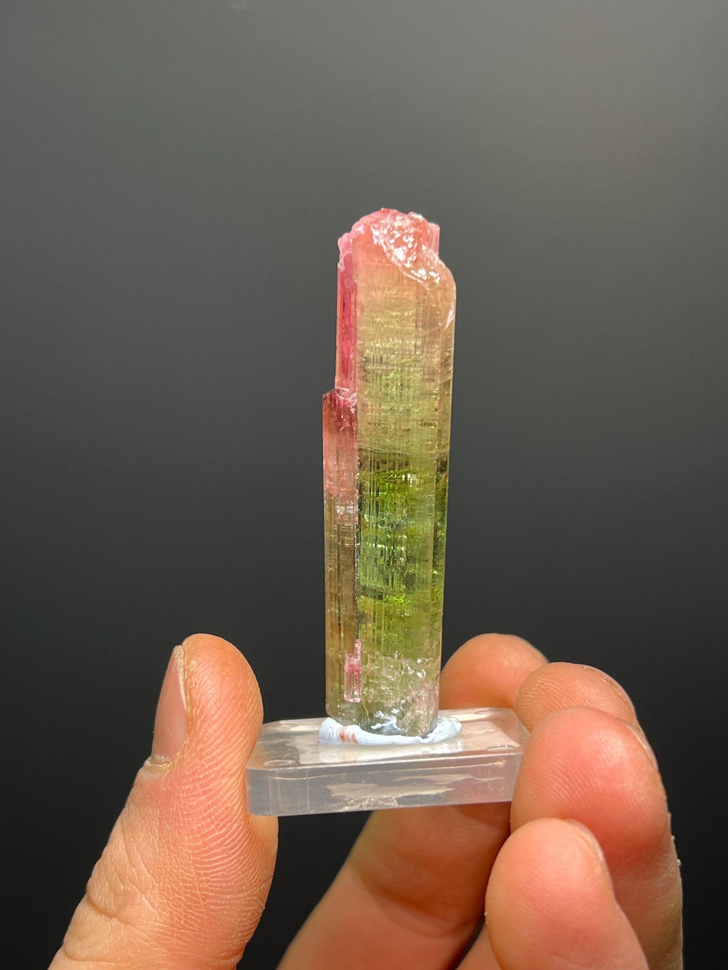 Special Elbaite Tourmaline Specimen - Crystal Gemstone AE 