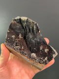 Museum Grade Crystal Barite On Stalactite Goethite - Crystal Gemstone AE 