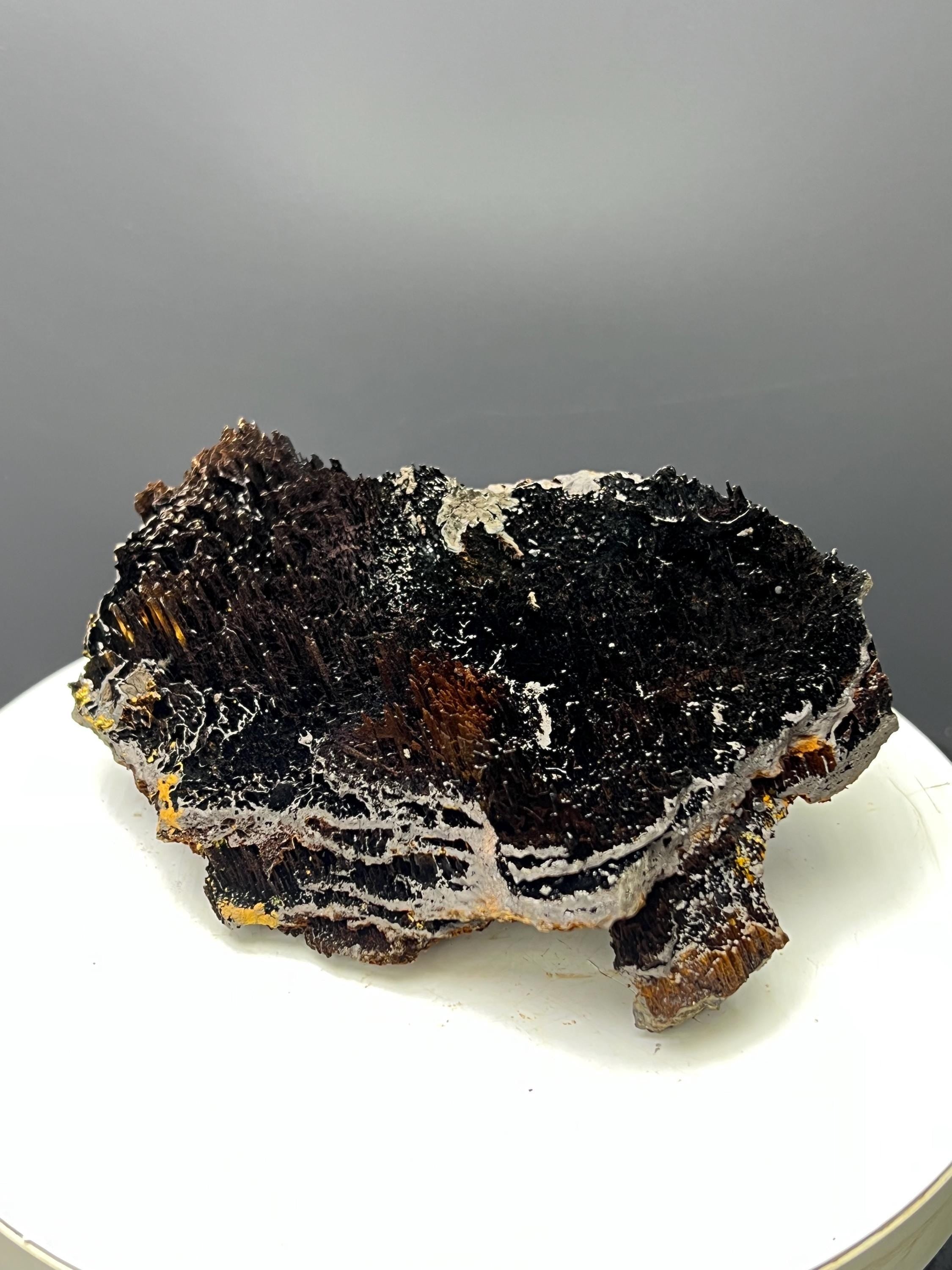 Showy, Limonite With Stalactite Goethite Specimen - Crystal Gemstone AE 