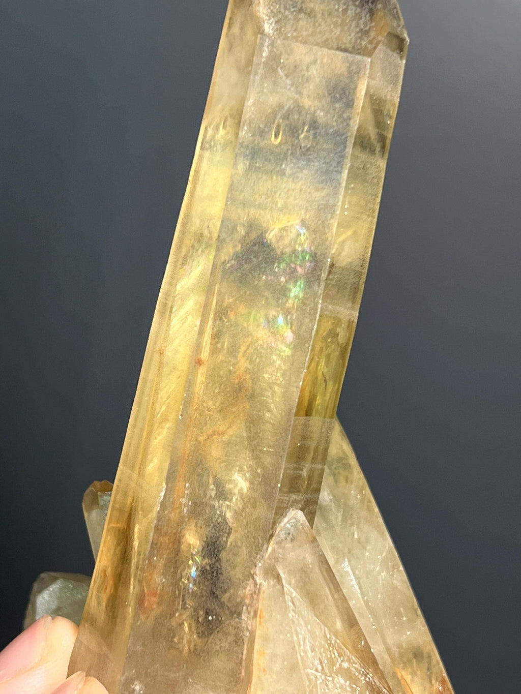 Smoky Quartz Specimen - Crystal Gemstone AE 