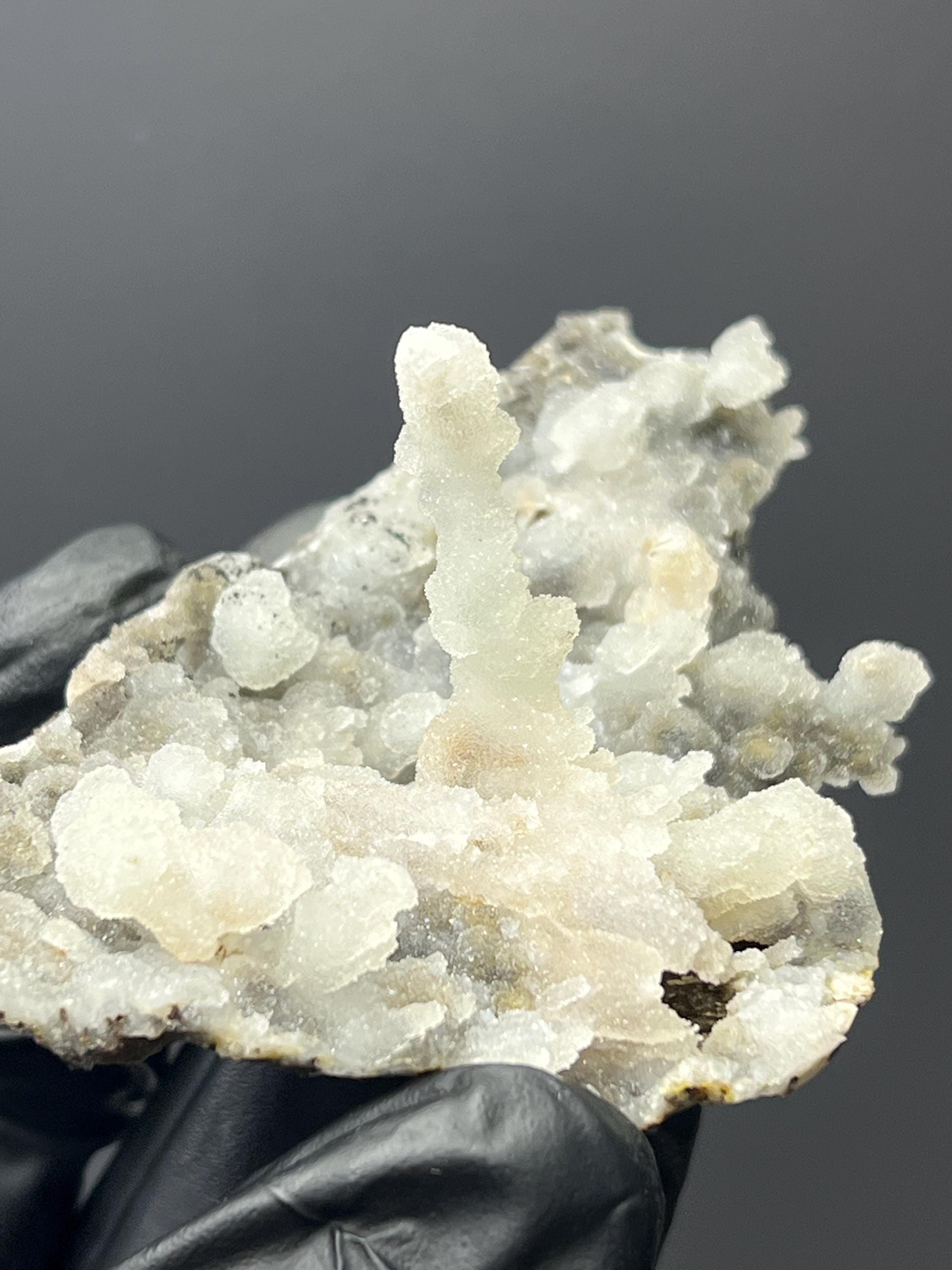 Chalcedony Stalactites Druzy - Crystal Gemstone AE 
