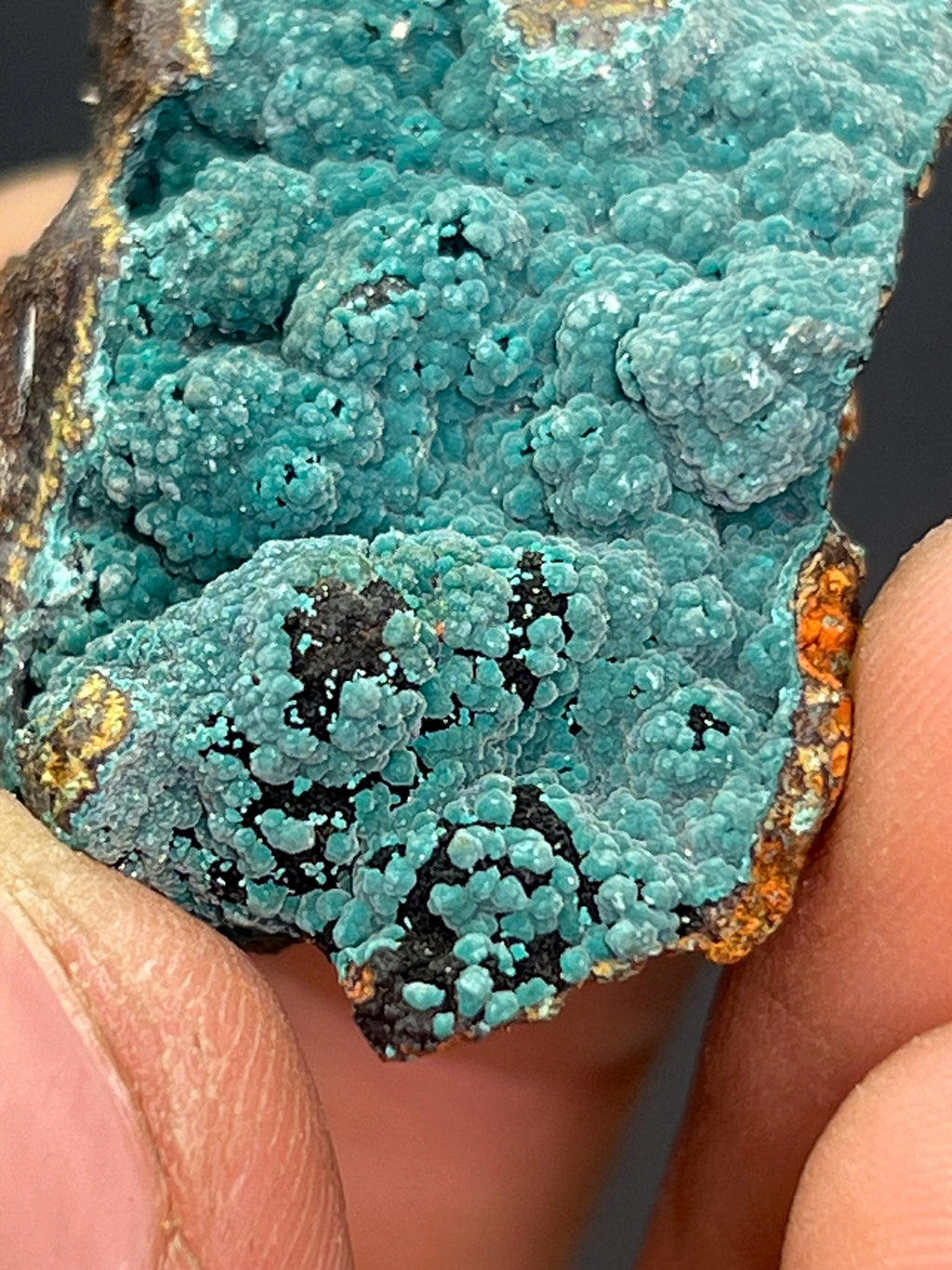 Rosasite Specimen - Morocco - Crystal Gemstone AE 