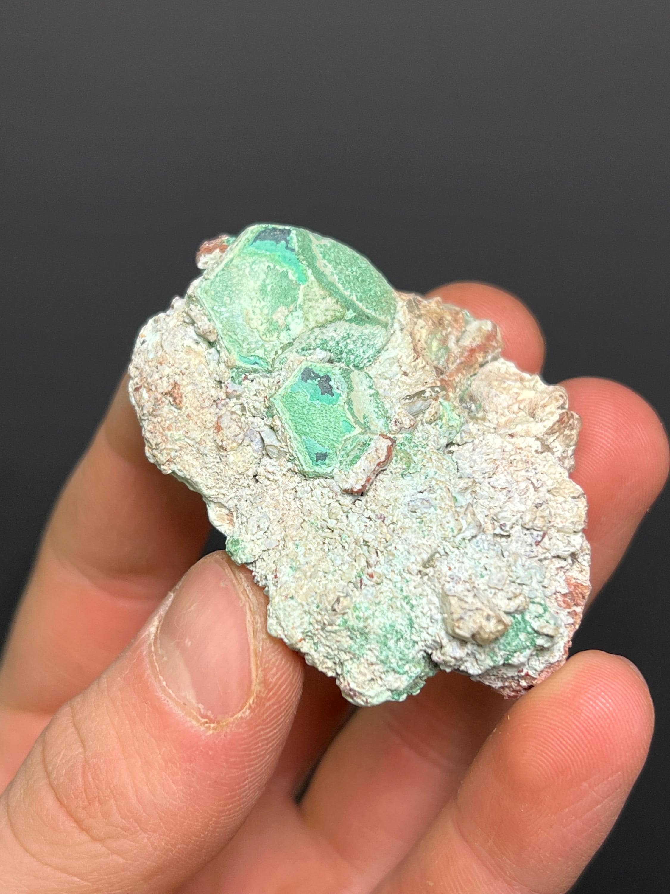 Beautiful Cuprite Specimen - Crystal Gemstone AE 