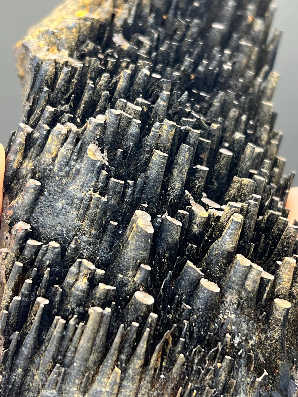 Special Quality, Very Showy Stalactite goethtite mineral, For Special Collection - Crystal Gemstone AE 