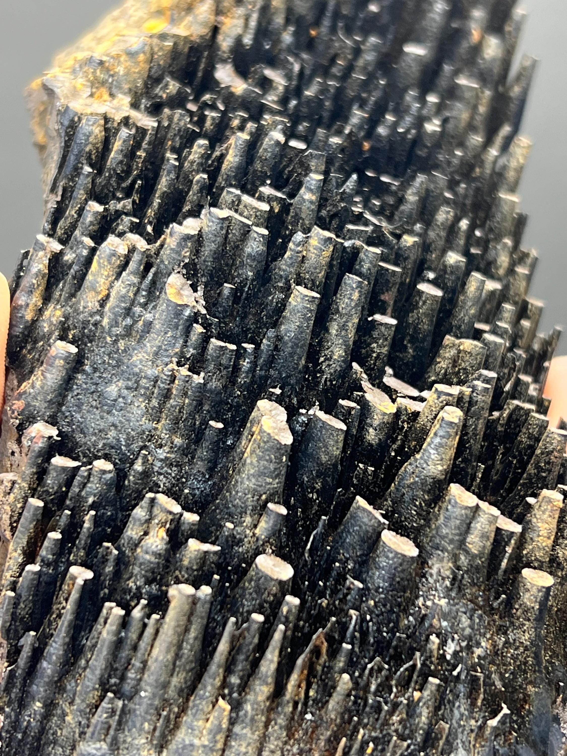 Special Quality, Very Showy Stalactite goethtite mineral, For Special Collection - Crystal Gemstone AE 