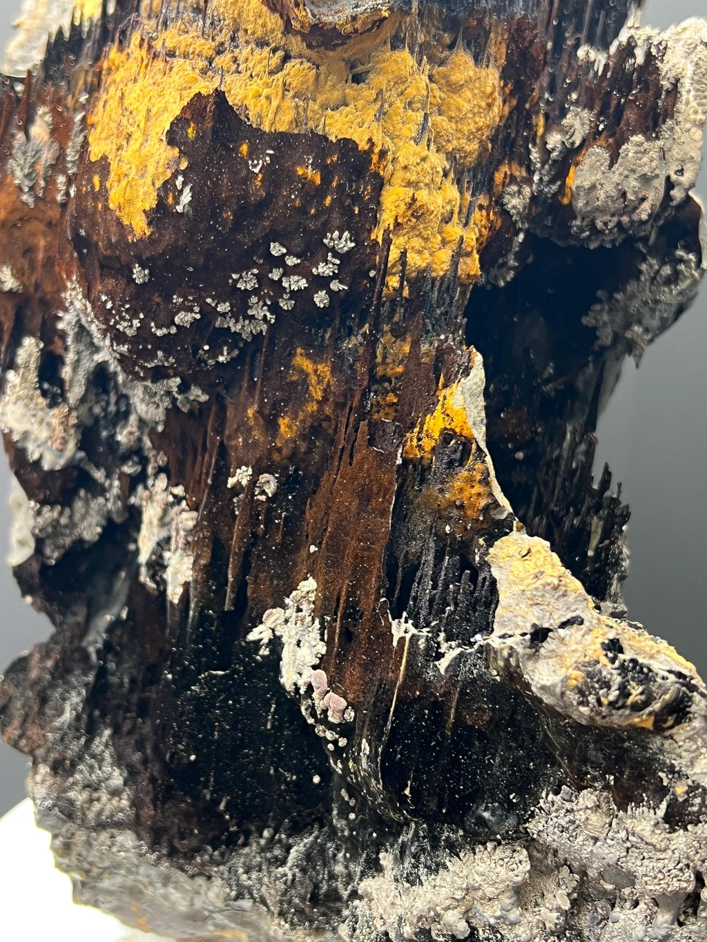 Museum Quality! Extra Big, Limonite And Specularite With Stalactite Goethite, For Special Collection - Crystal Gemstone AE 