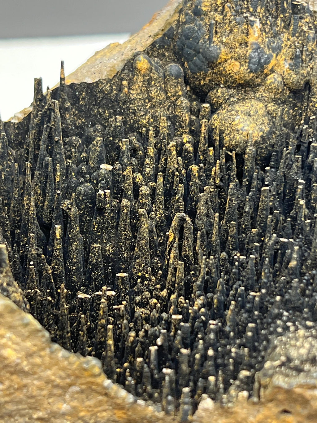 Museum quality, Extra Large Very showy stalactite Goethite specimen, Special Collections Piece - Crystal Gemstone AE 