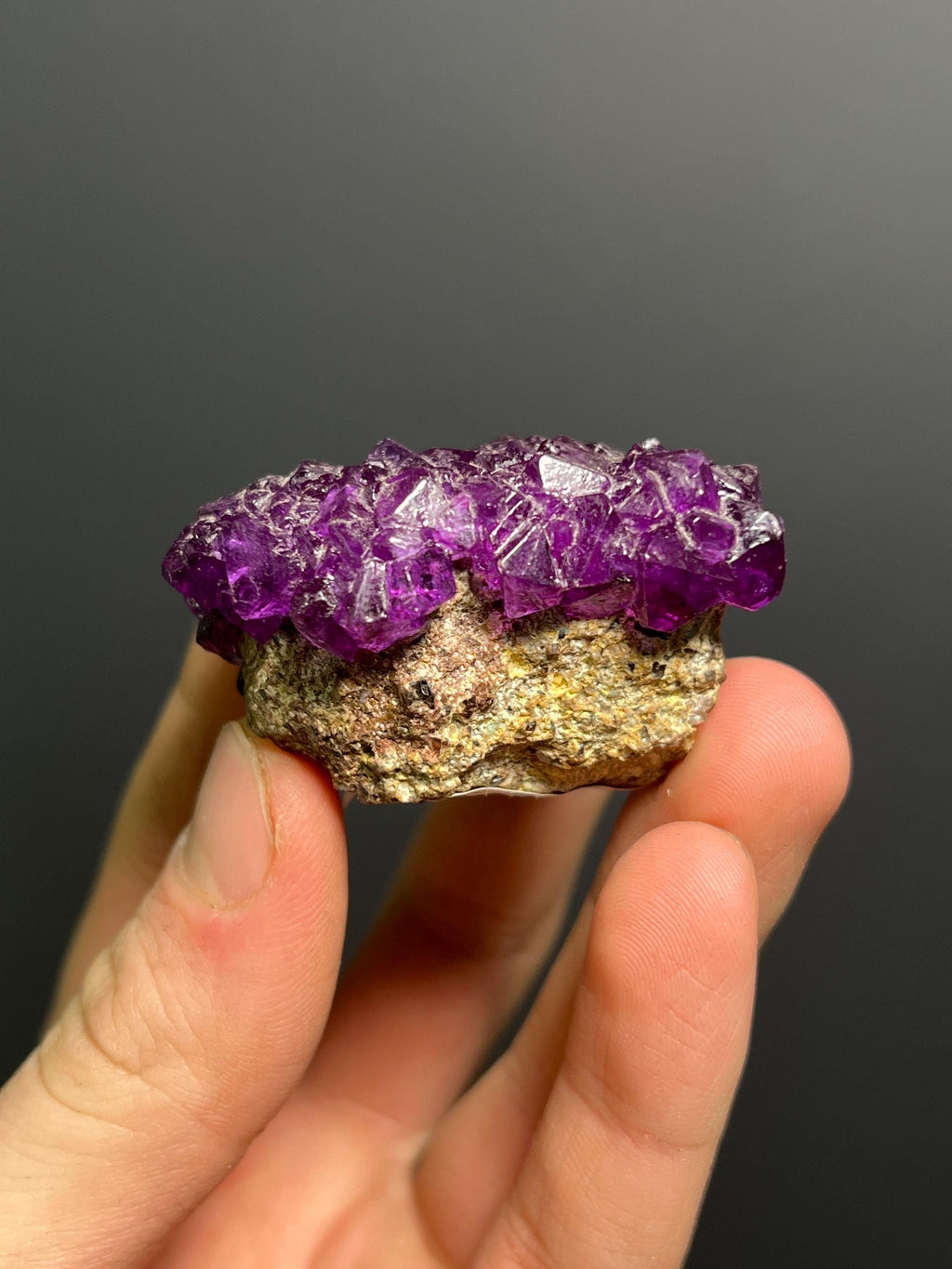 Picromerite (Schoenite) Cyanochroite On Matrix, 76gram - Crystal Gemstone AE 