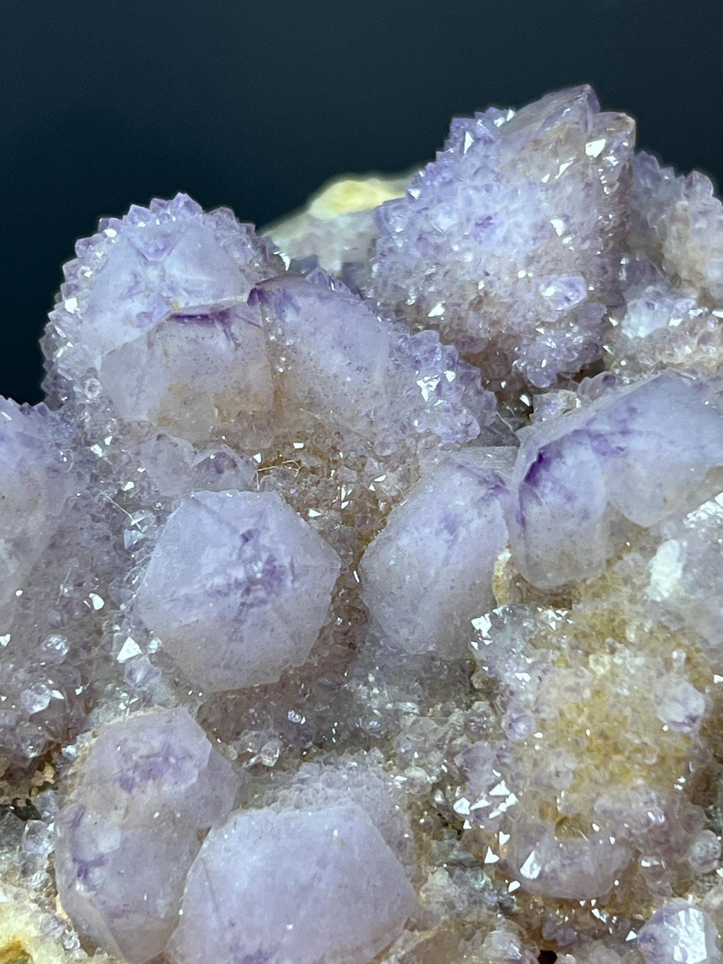 Cactus Amethyst Spirit Quartz, South African Mineral Specimen - Crystal Gemstone AE 