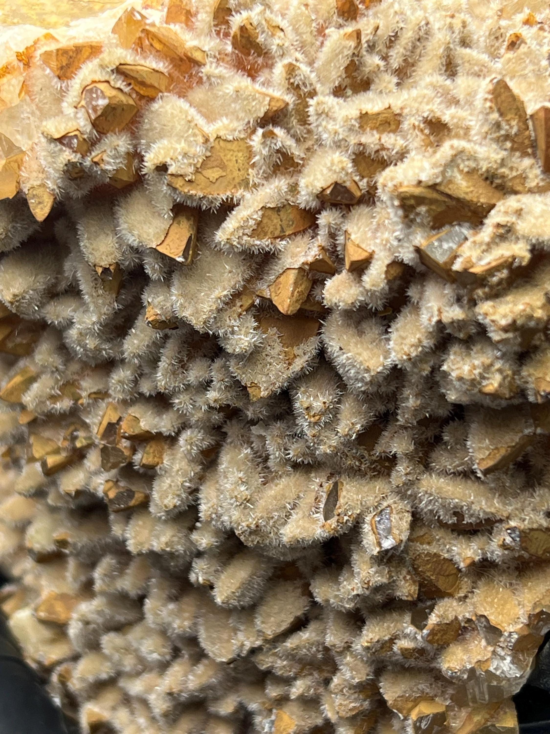 Feather Crystal Calcite Specimen - Crystal Gemstone AE 