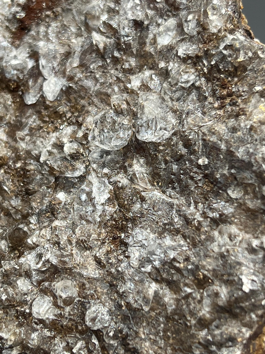 Very Special, 2 Sided Crystal Calcite On Hematite, Special Collection - Crystal Gemstone AE 