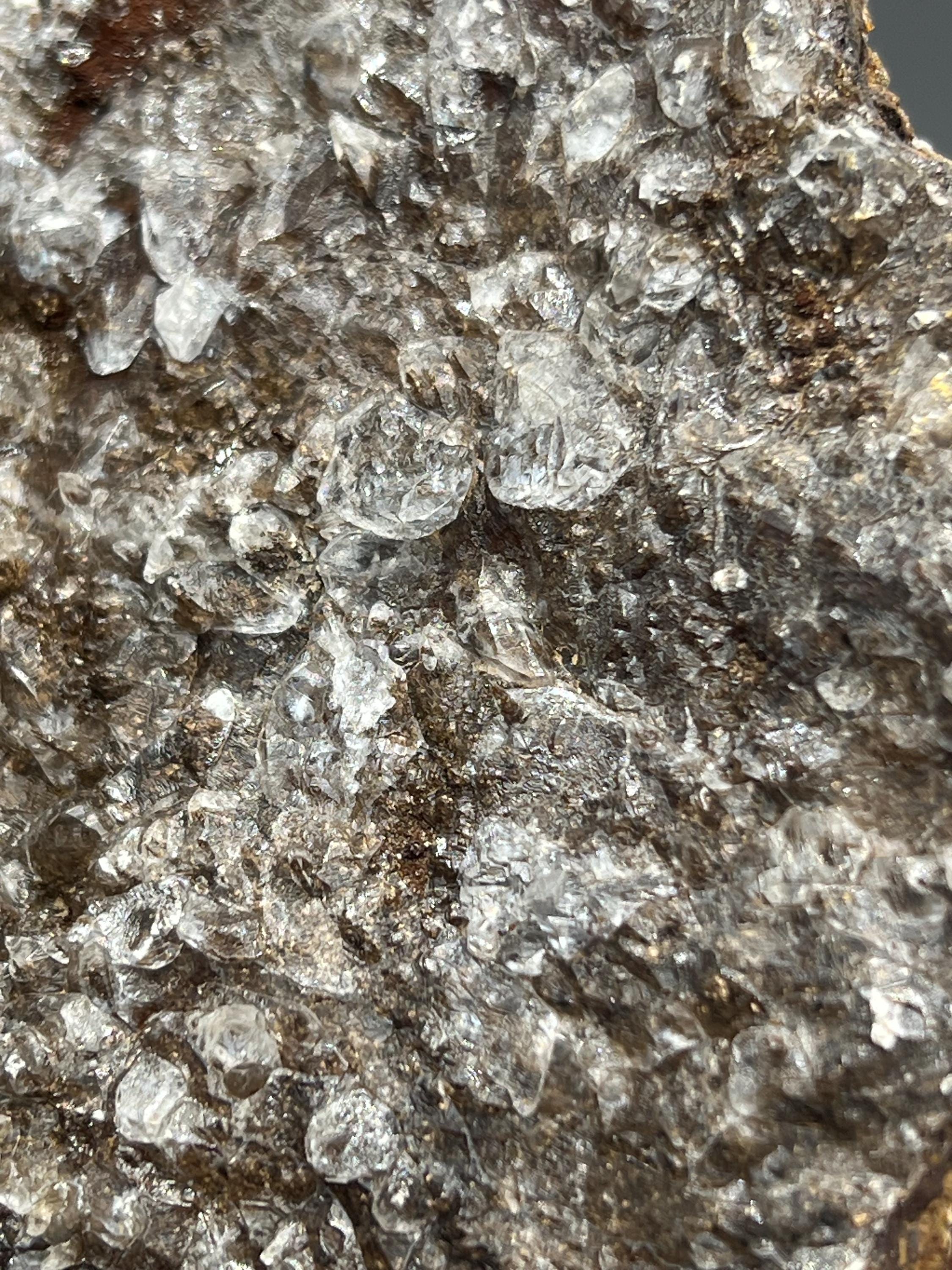 Very Special, 2 Sided Crystal Calcite On Hematite, Special Collection - Crystal Gemstone AE 