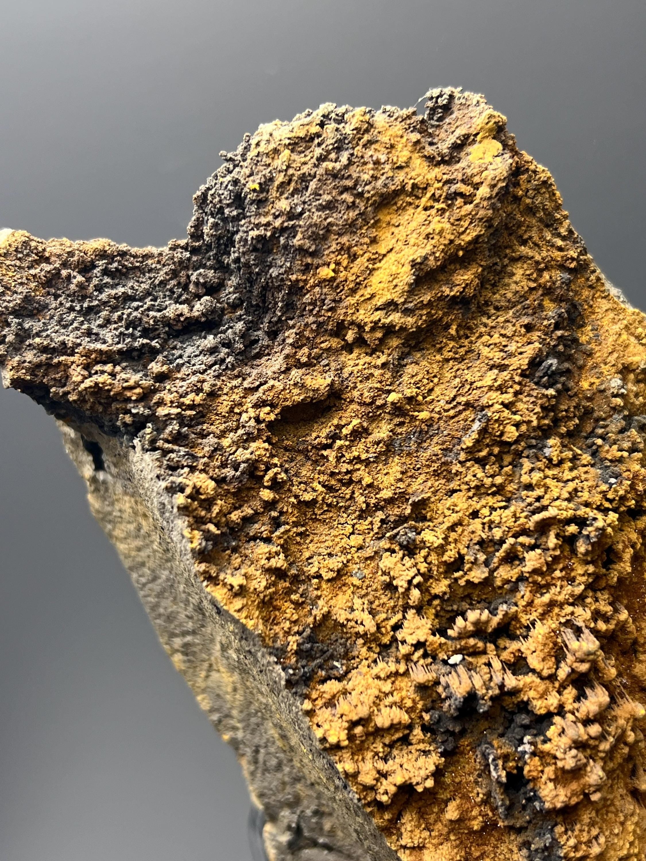 Limonite With Small Stalactites Goethite Specimen - Crystal Gemstone AE 