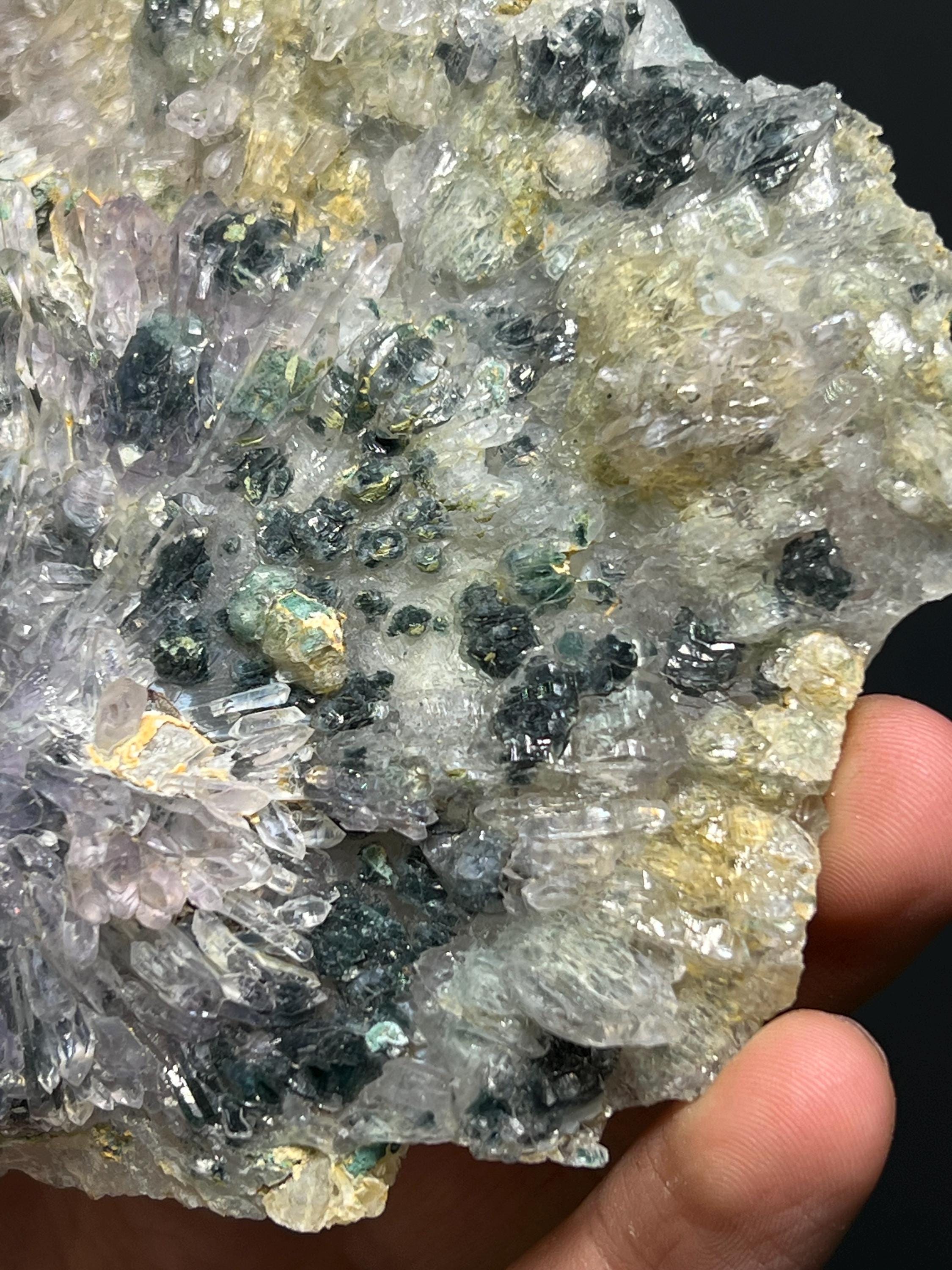 Flower Amethyst Quartz - Brazil - Crystal Gemstone AE 