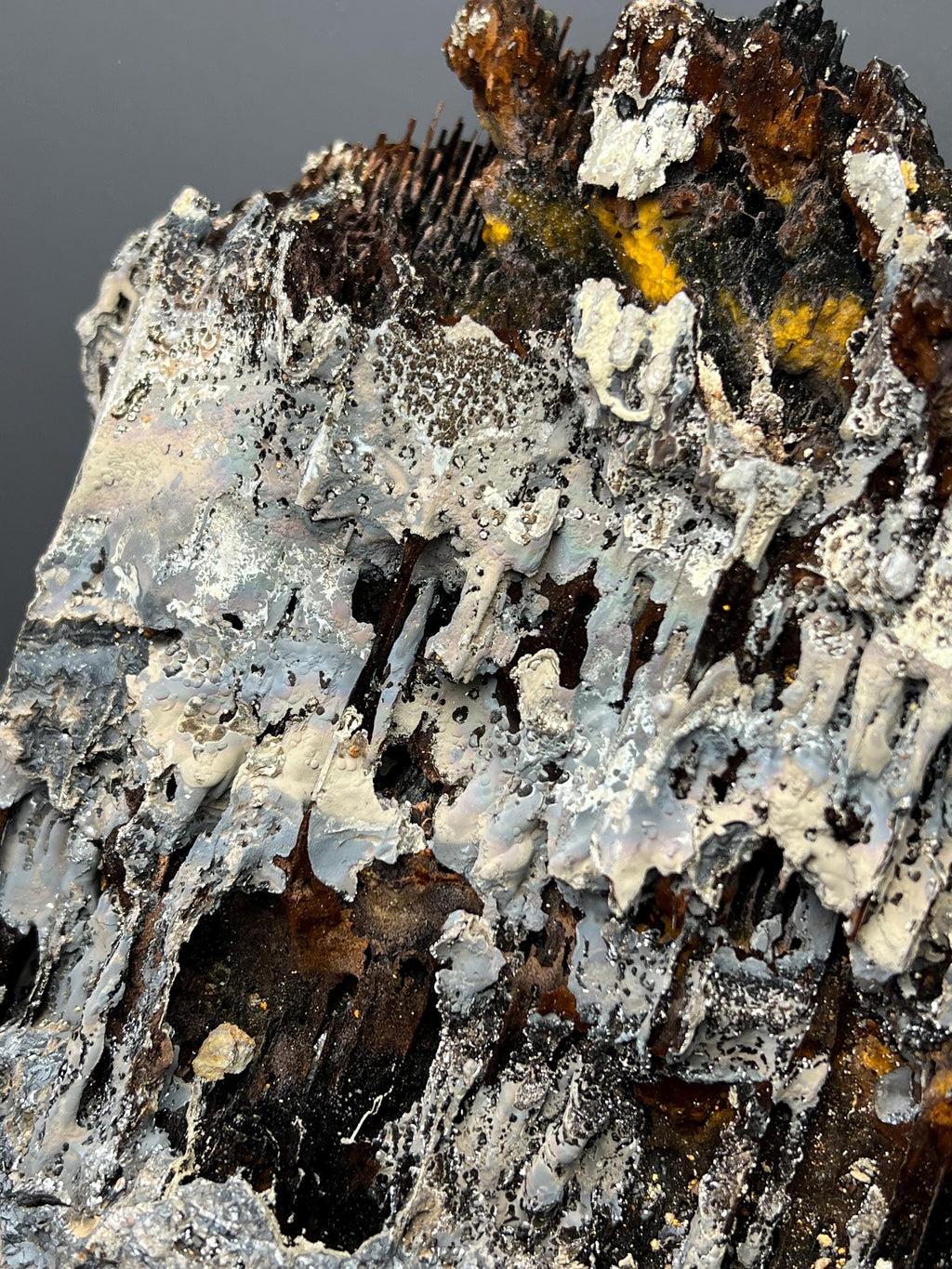 Museum Quality Specularite Limonite Goethite Table Formation, Turkey - Crystal Gemstone AE 