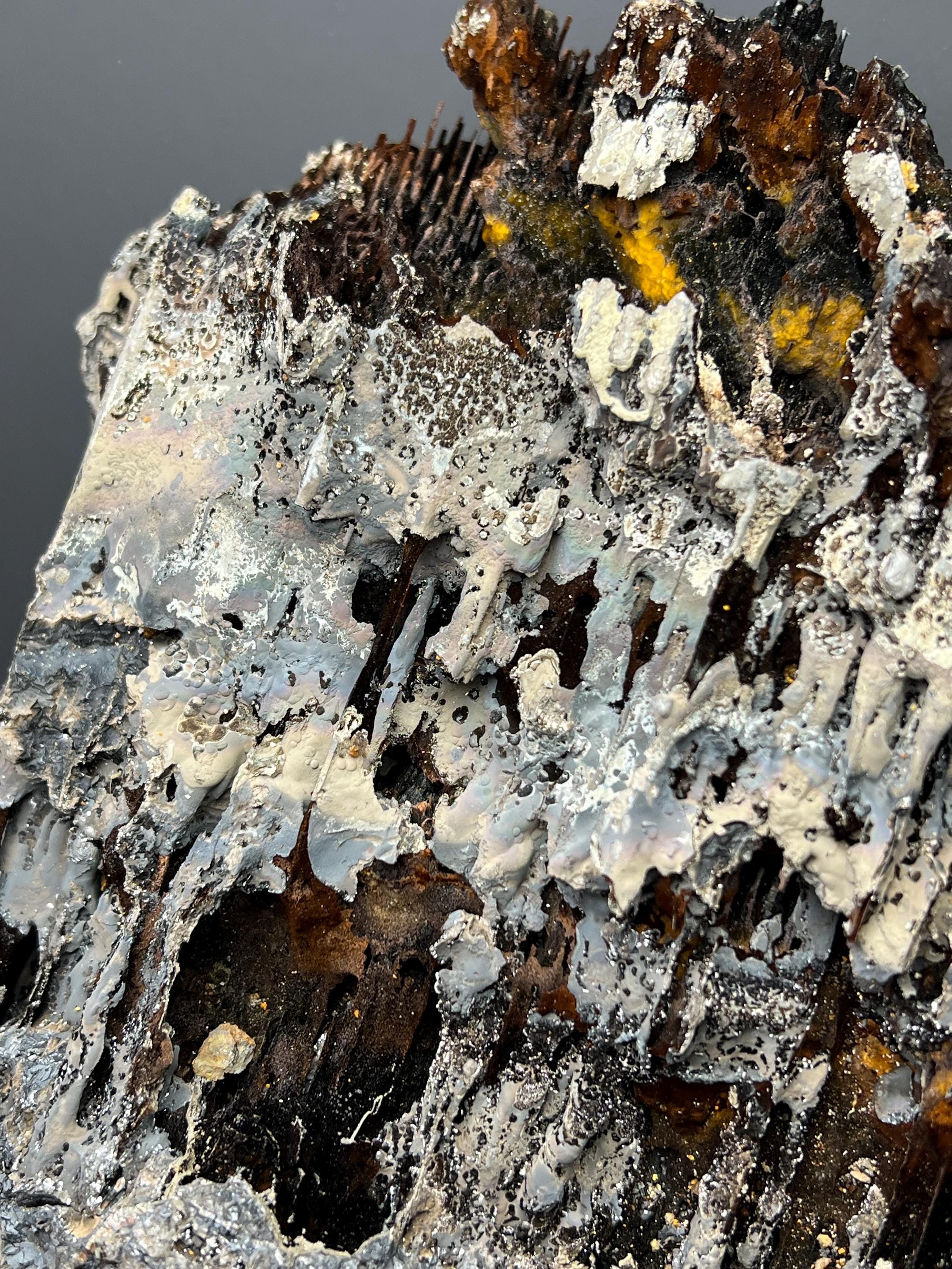 Museum Quality Specularite Limonite Goethite Table Formation, Turkey - Crystal Gemstone AE 