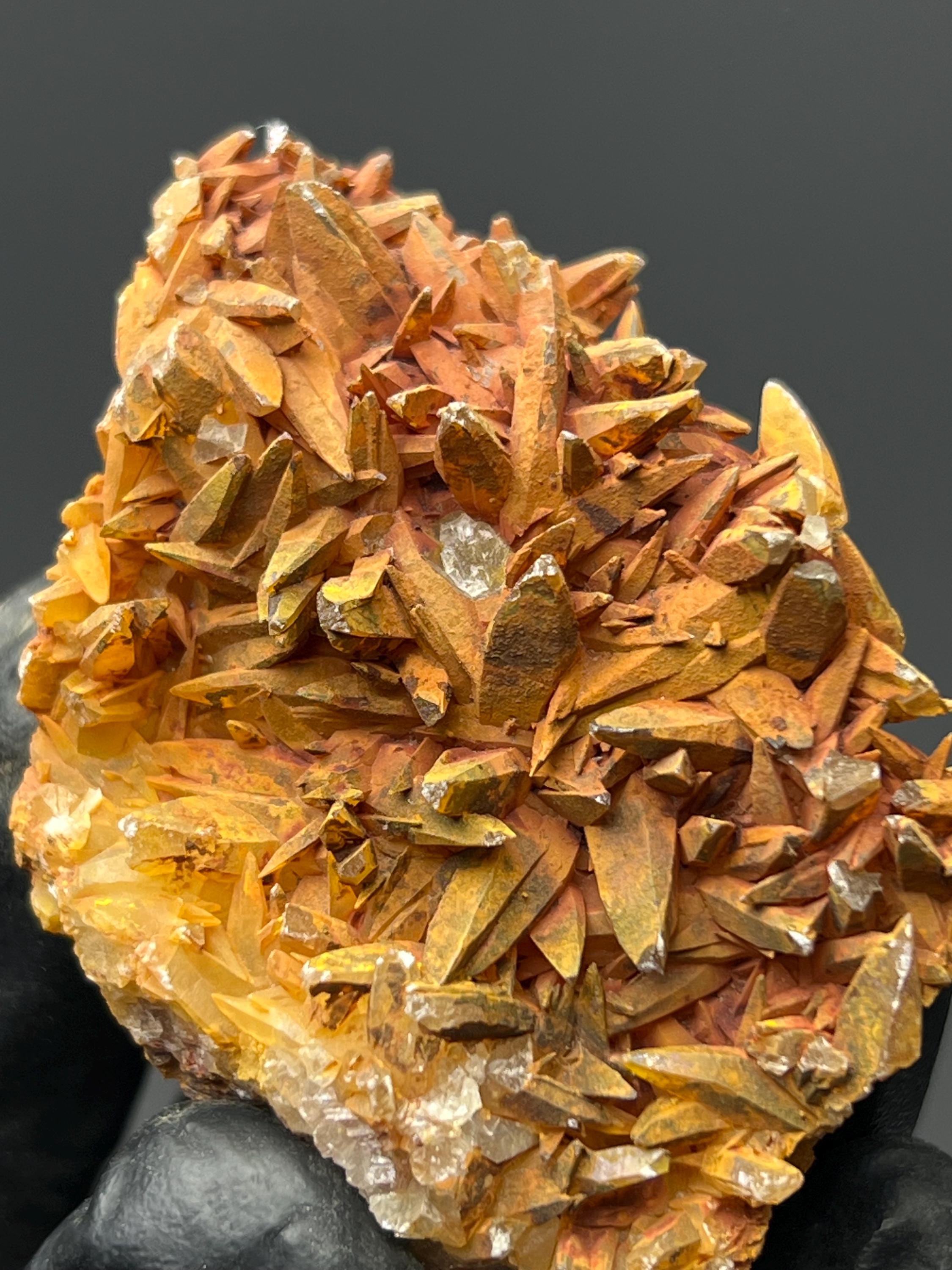 Red Crystal Calcite - Crystal Gemstone AE 