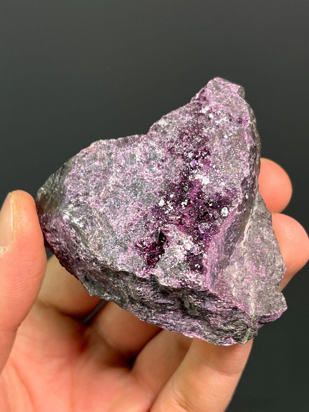 Very Special Two Sided Kammererite Specimen - Crystal Gemstone AE 