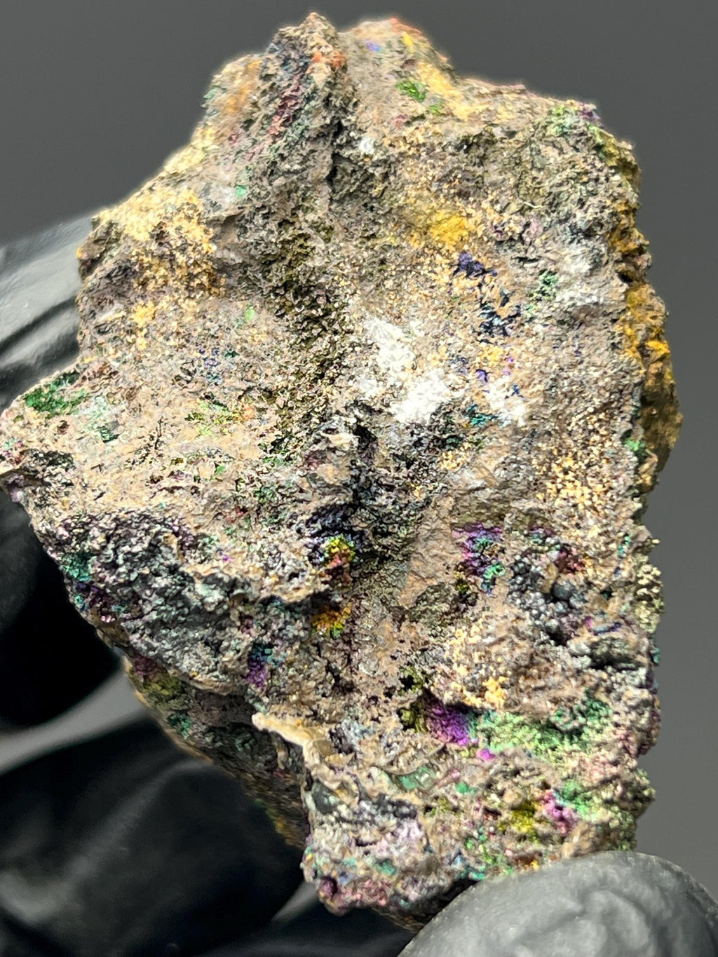 Museum Grade! Colored Alloy Turgite With Iron Siderite - Crystal Gemstone AE 