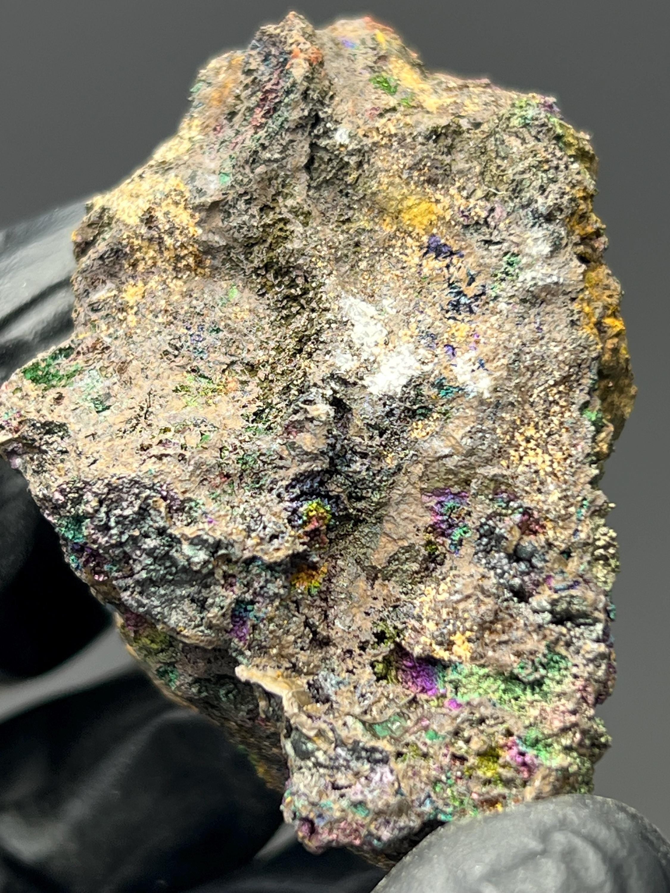 Museum Grade! Colored Alloy Turgite With Iron Siderite - Crystal Gemstone AE 
