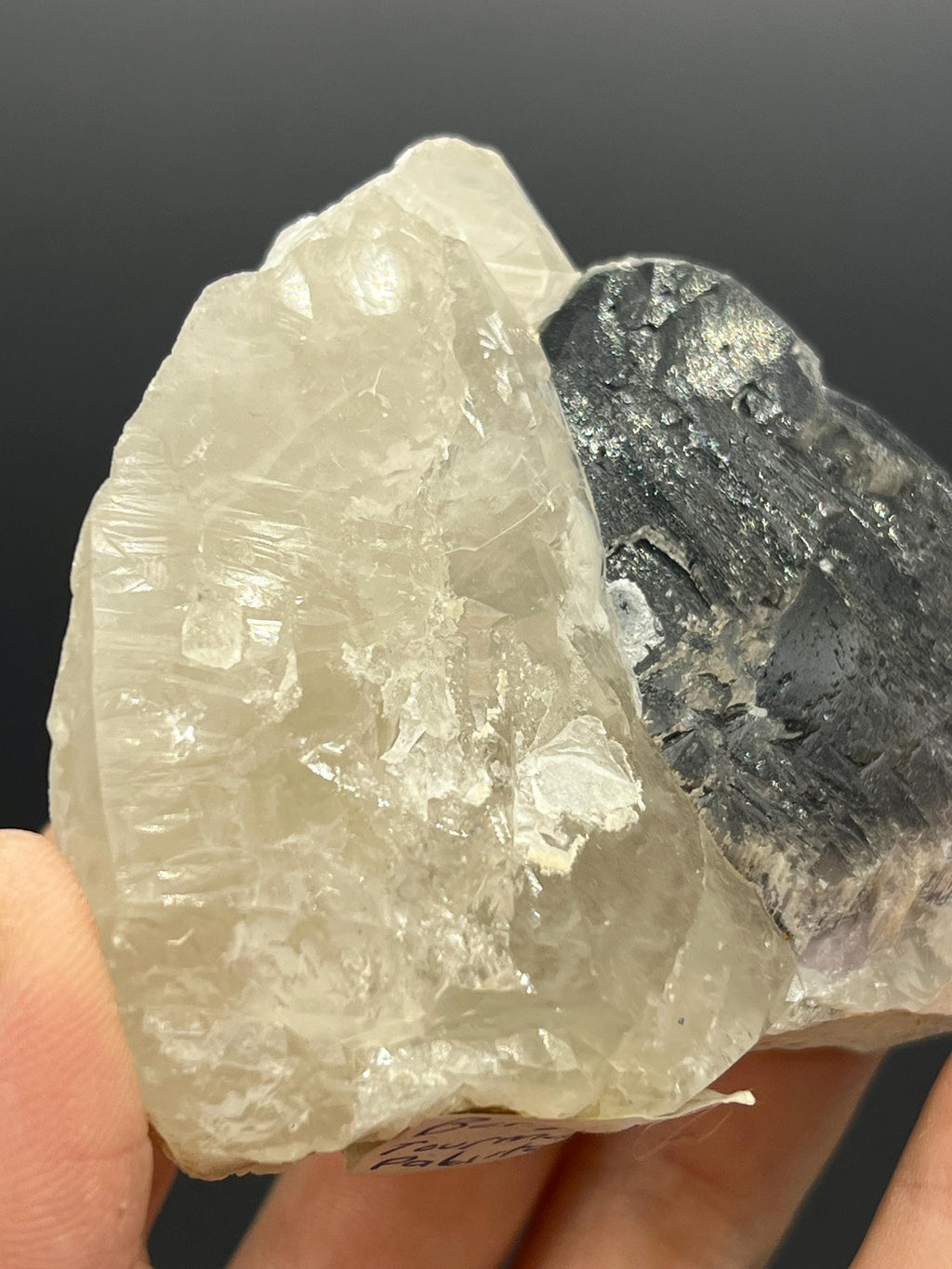 Beryl Tourmaline, from Pakistan - Crystal Gemstone AE 